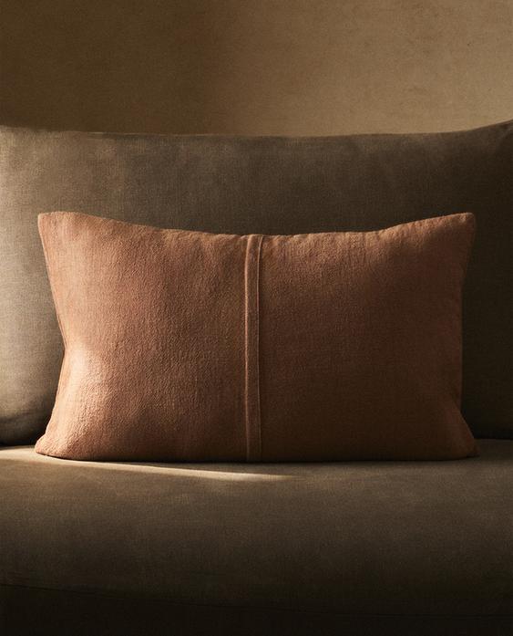 LINEN CUSHION COVER