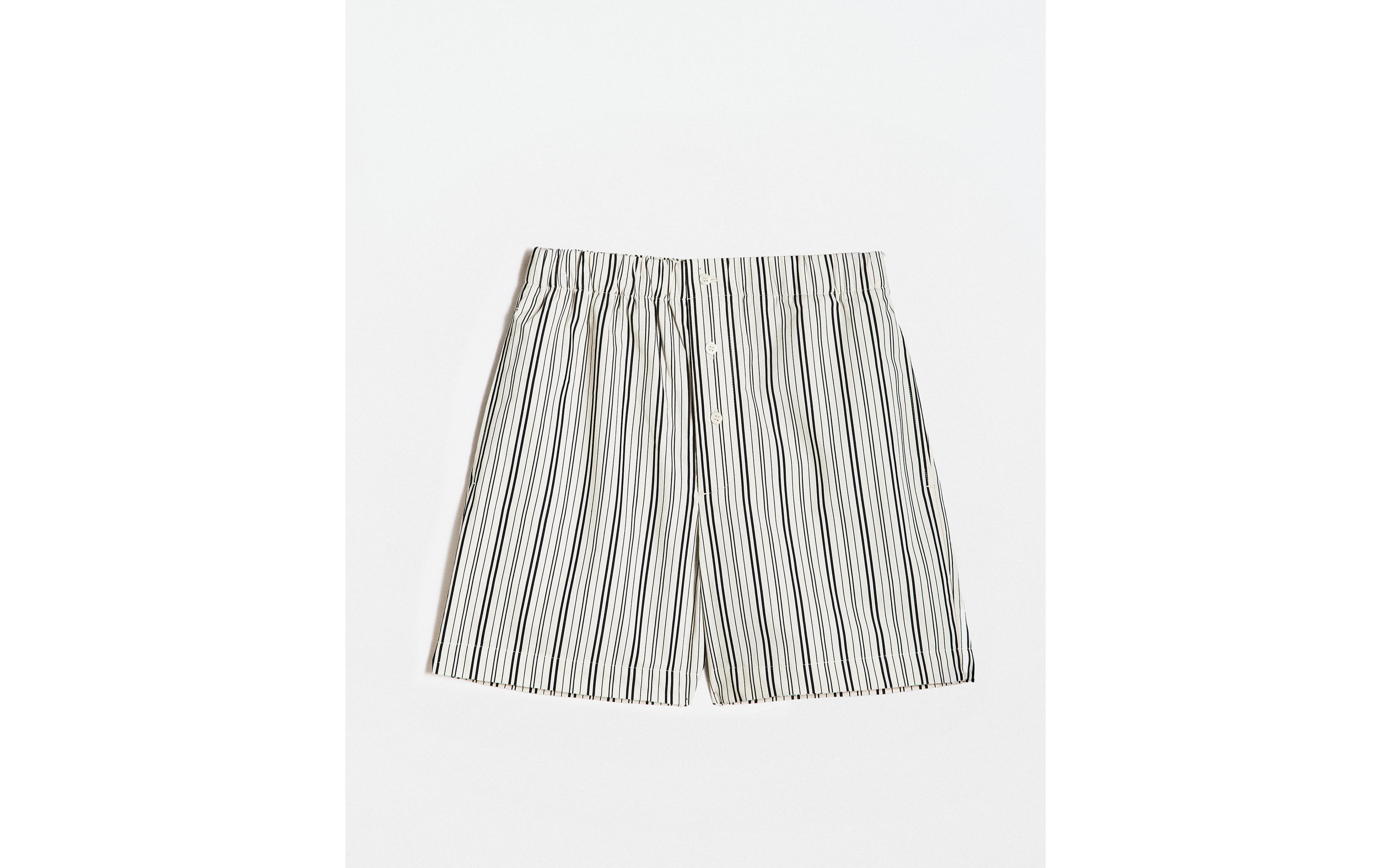 STRIPED COTTON SHORTS product thumbnail 9