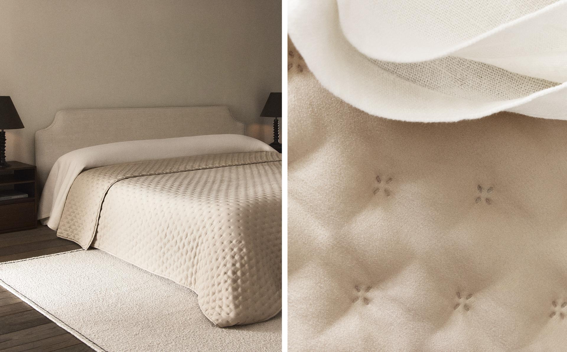 لحاف مبطن ومنقط لحاف مبطن ومنقط