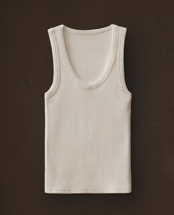 BAWEŁNIANY TOP BAWEŁNIANY TOP