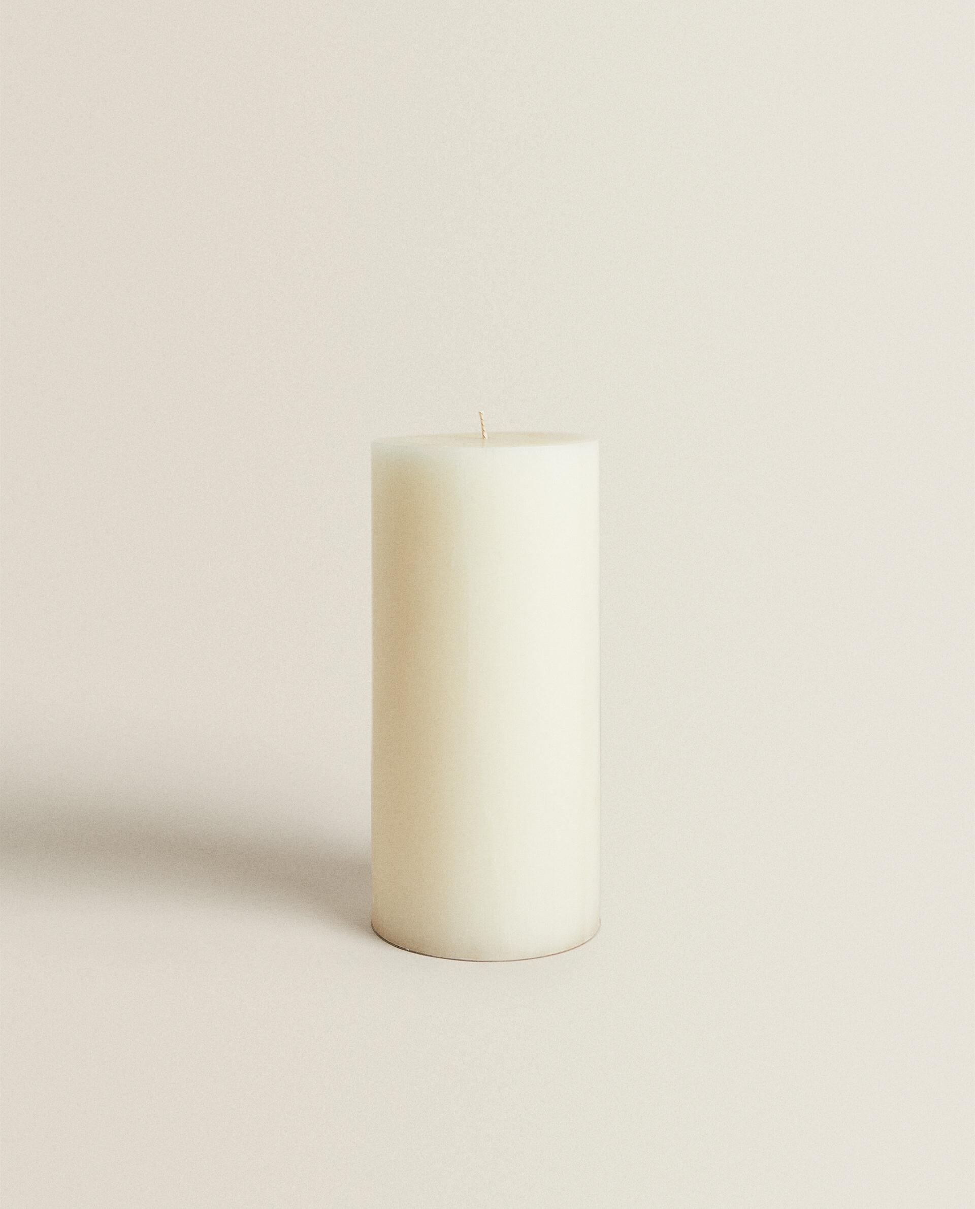 LONG DECORATIVE CYLINDRICAL CANDLE product thumbnail 17