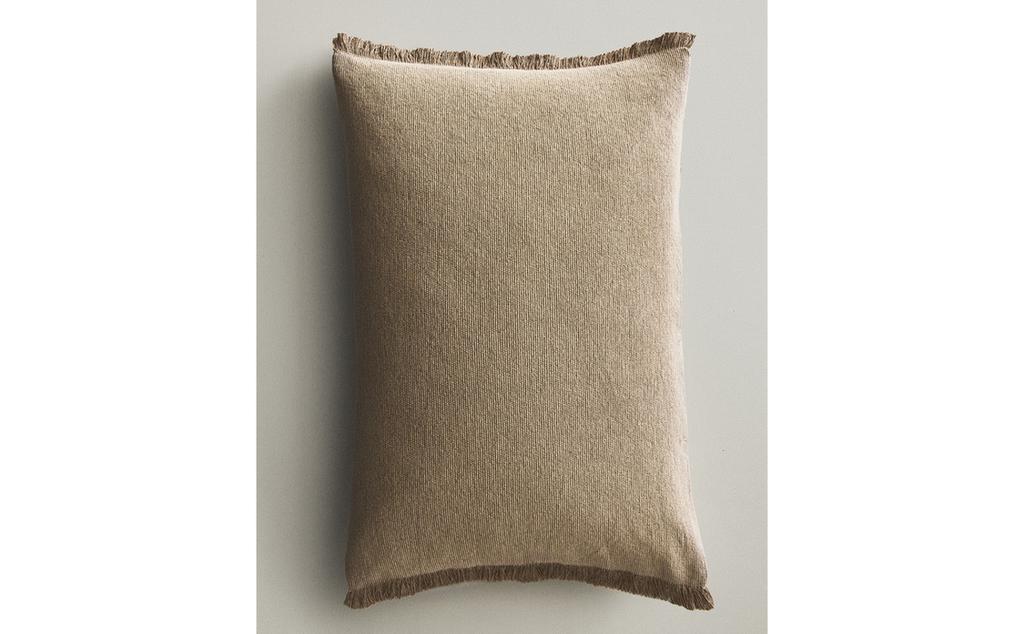 HOUSSE DE COUSSIN FRANGES