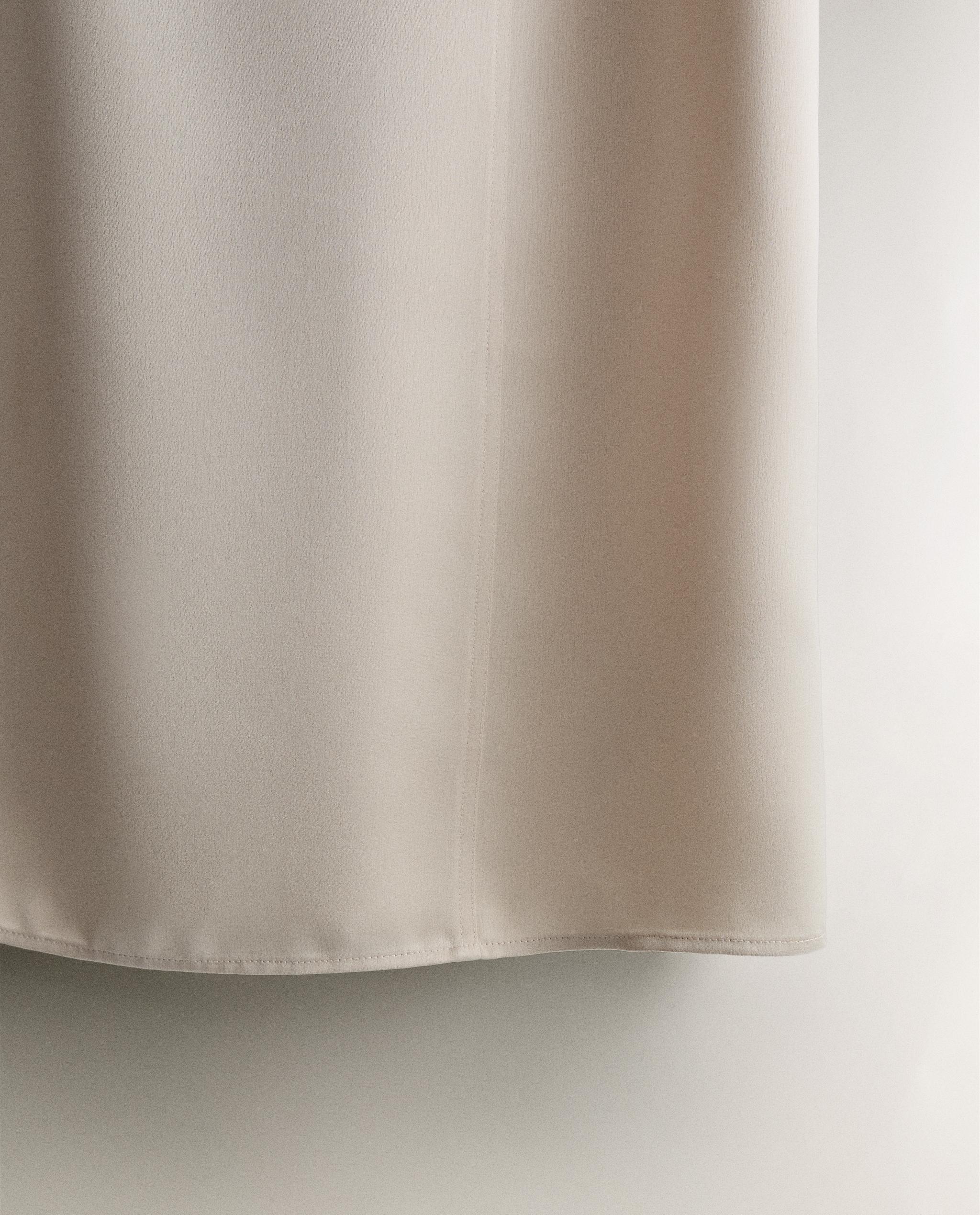 PLAIN SATEEN NIGHTDRESS product thumbnail 5