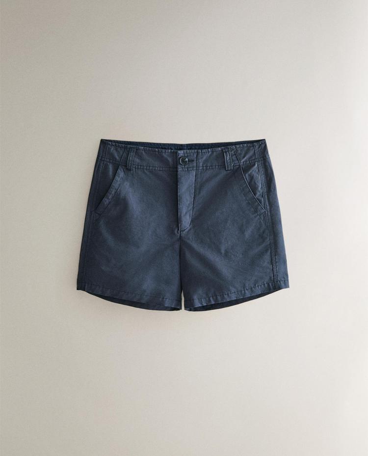 COTTON BERMUDA SHORTS