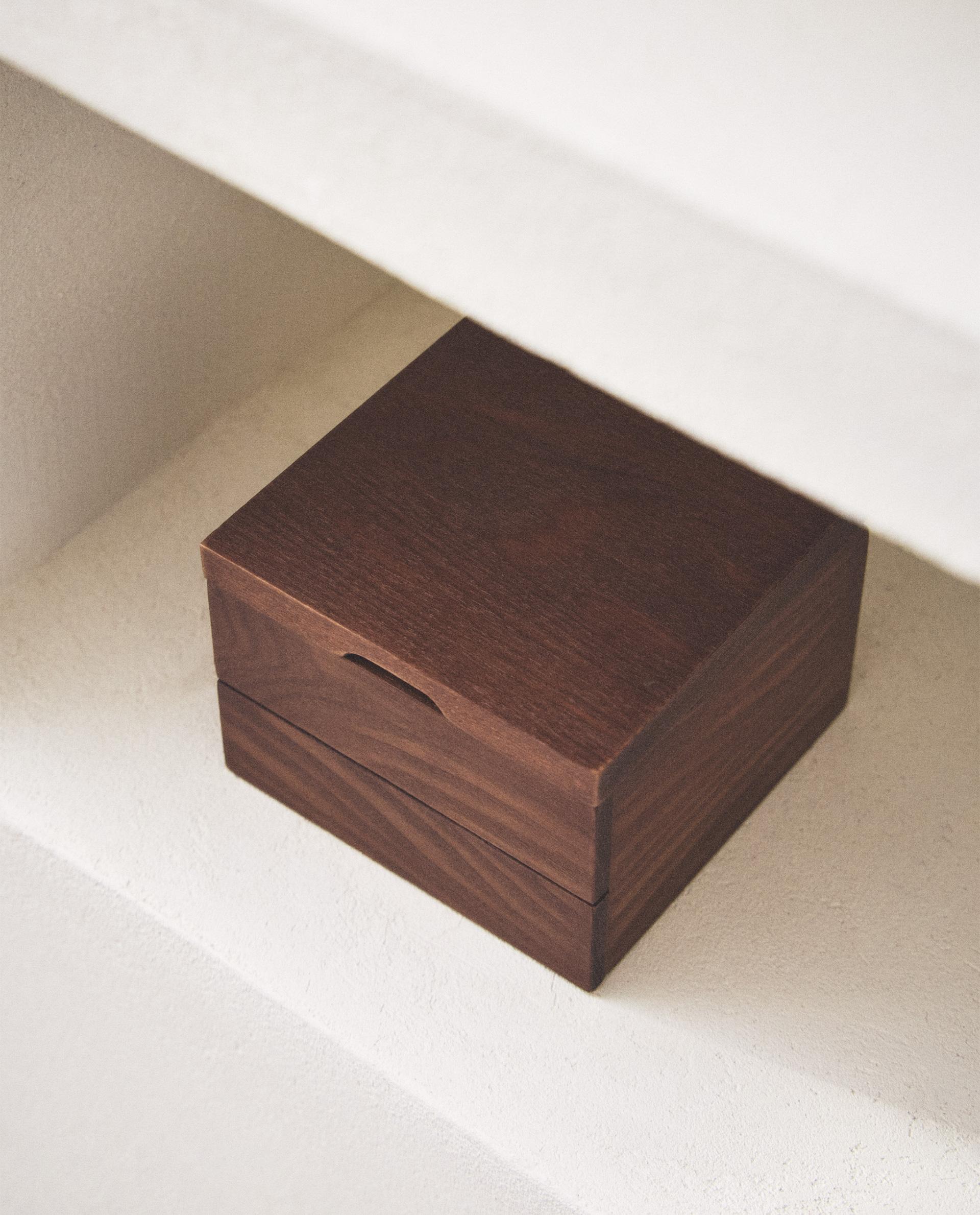 木製ラウンドボックス | Zara Home 日本/Japan