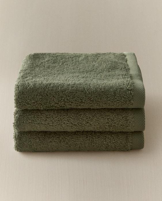 PACK TOALLAS TOCADOR ALGODÓN PREMIUM (PACK DE 3)