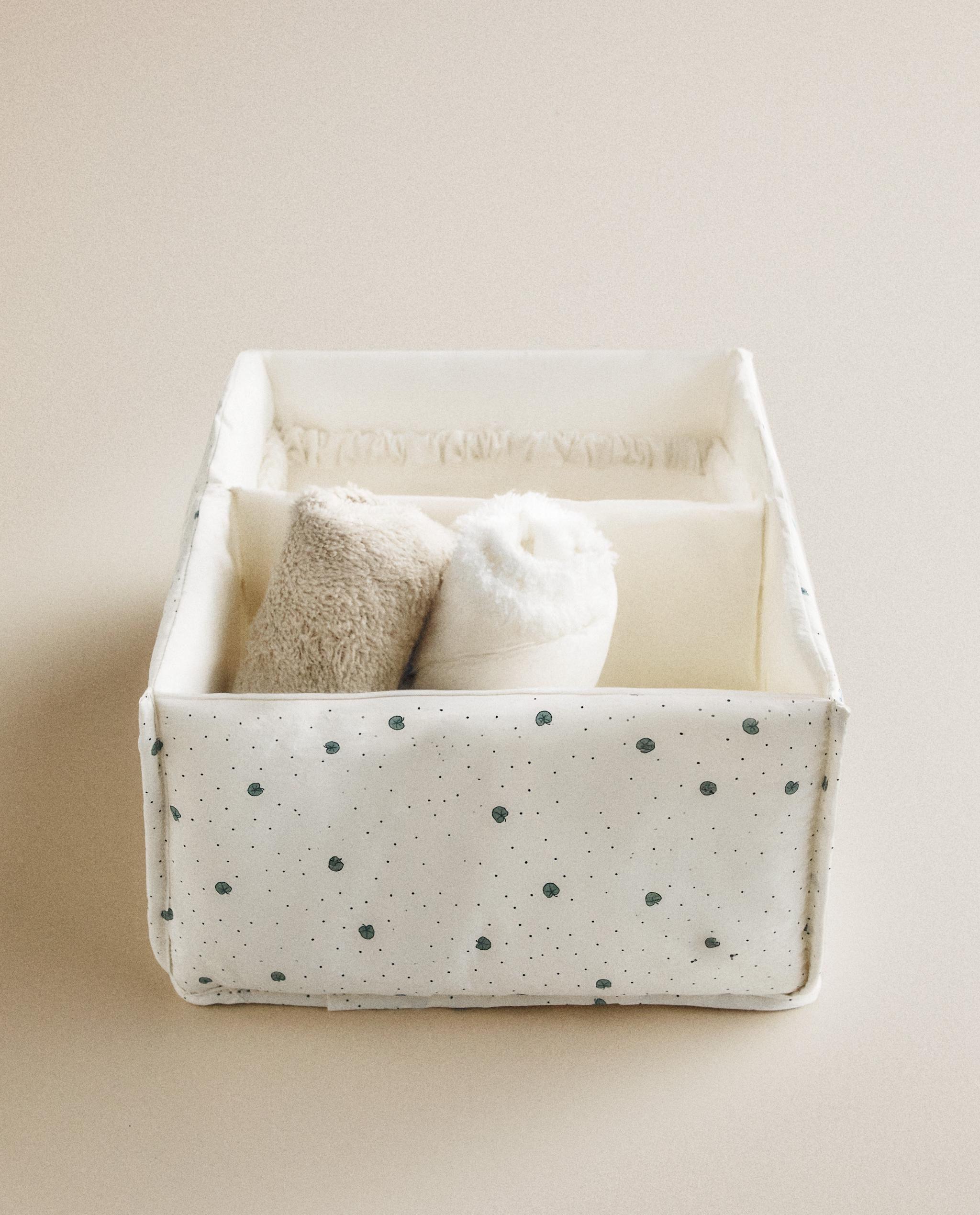 LEAF PRINT COTTON BABY ORGANISER product thumbnail 7