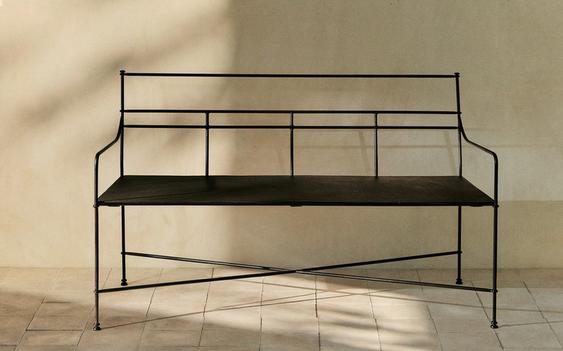 BANC DOBLE FORJA