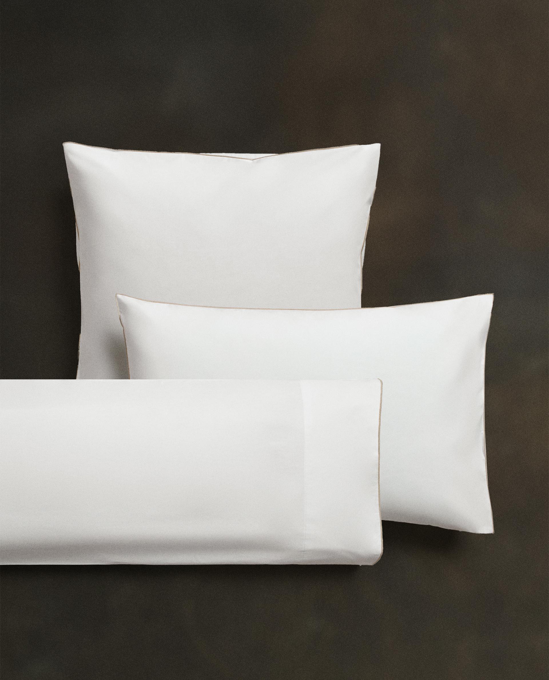 スレッドカウント300）コットンパーケル ピローケース | Zara Home 