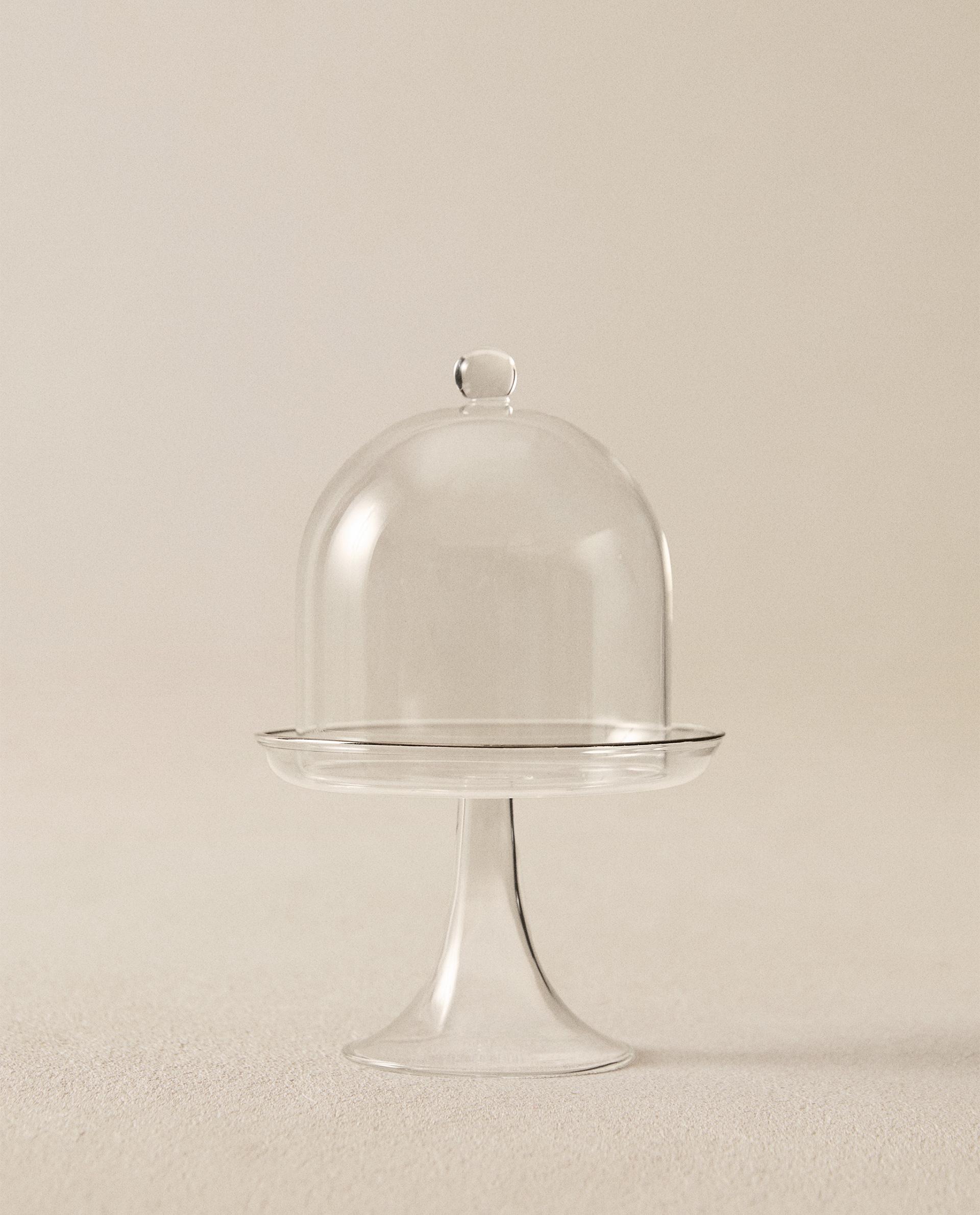 MAJHNA POSODA ZA SERVIRANJE TORT IZ BOROSILIKATNEGA STEKLA MAJHNA POSODA ZA SERVIRANJE TORT IZ BOROSILIKATNEGA STEKLA