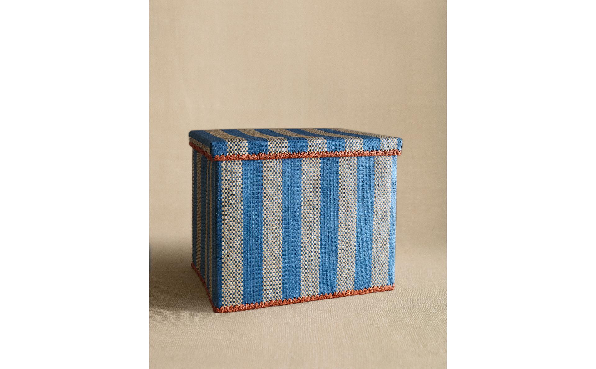 PANIER ENFANT PLIABLE À RAYURES PANIER ENFANT PLIABLE À RAYURES