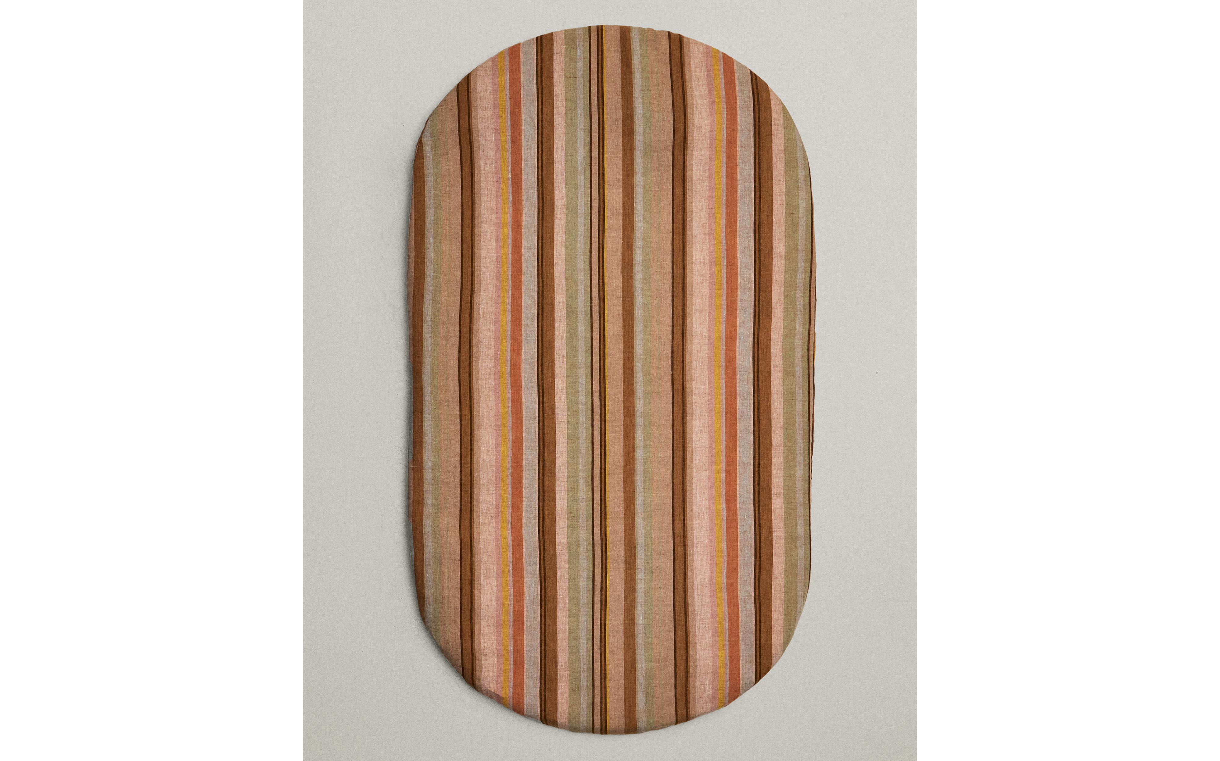 STRIPED COTTON AND LINEN COUCH SEAT CUSHION product thumbnail 10