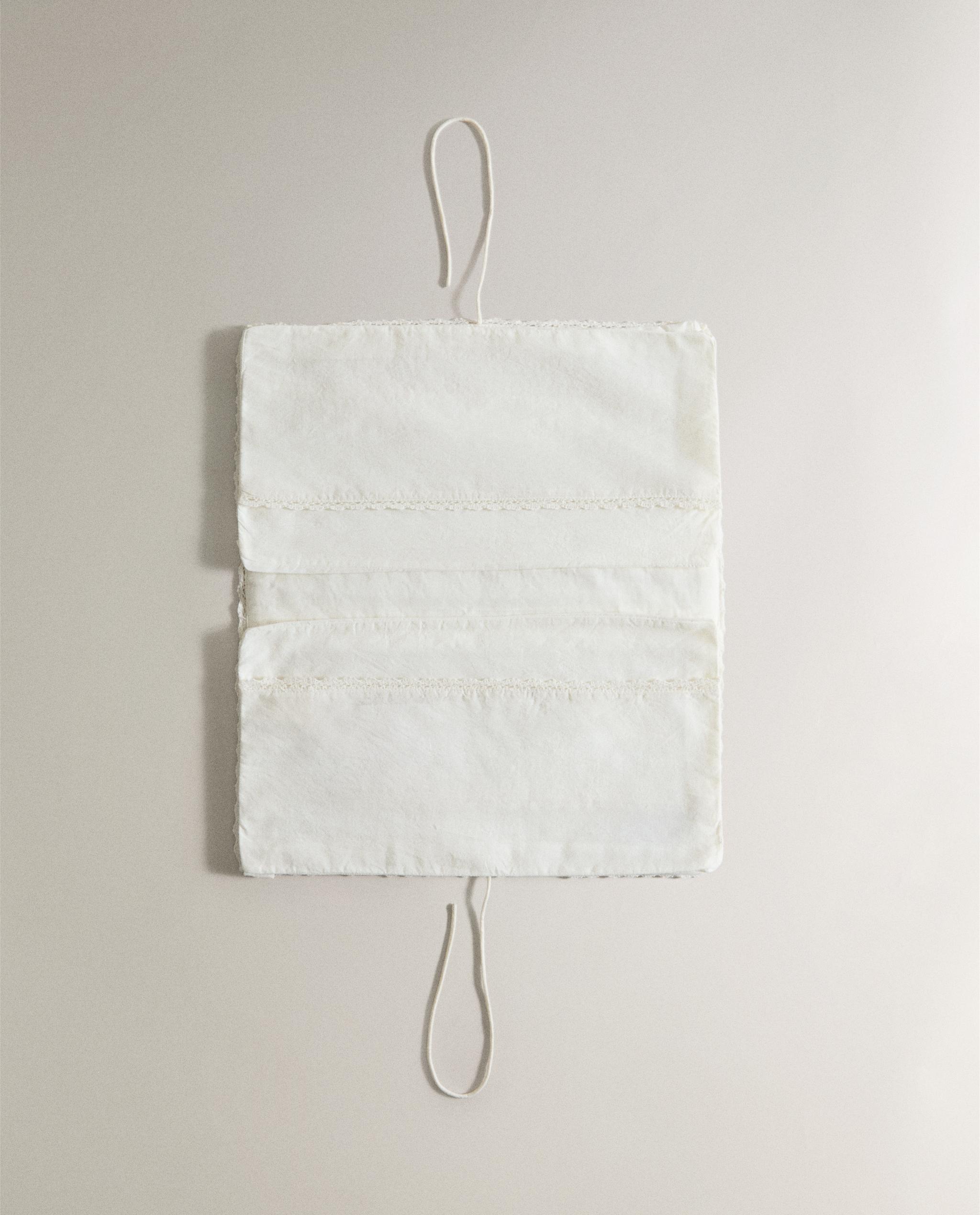EMBROIDERED COTTON LINGERIE BAG product thumbnail 5