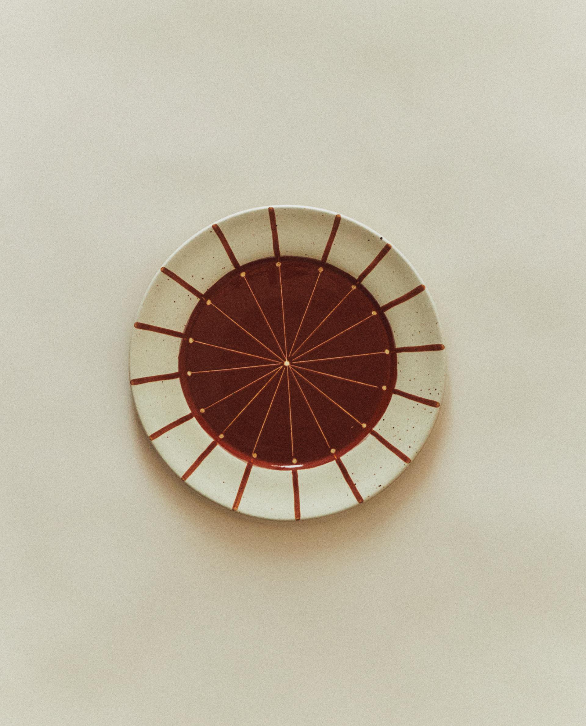 SLICES CERAMIC DESSERT PLATE X COLLAGERIE