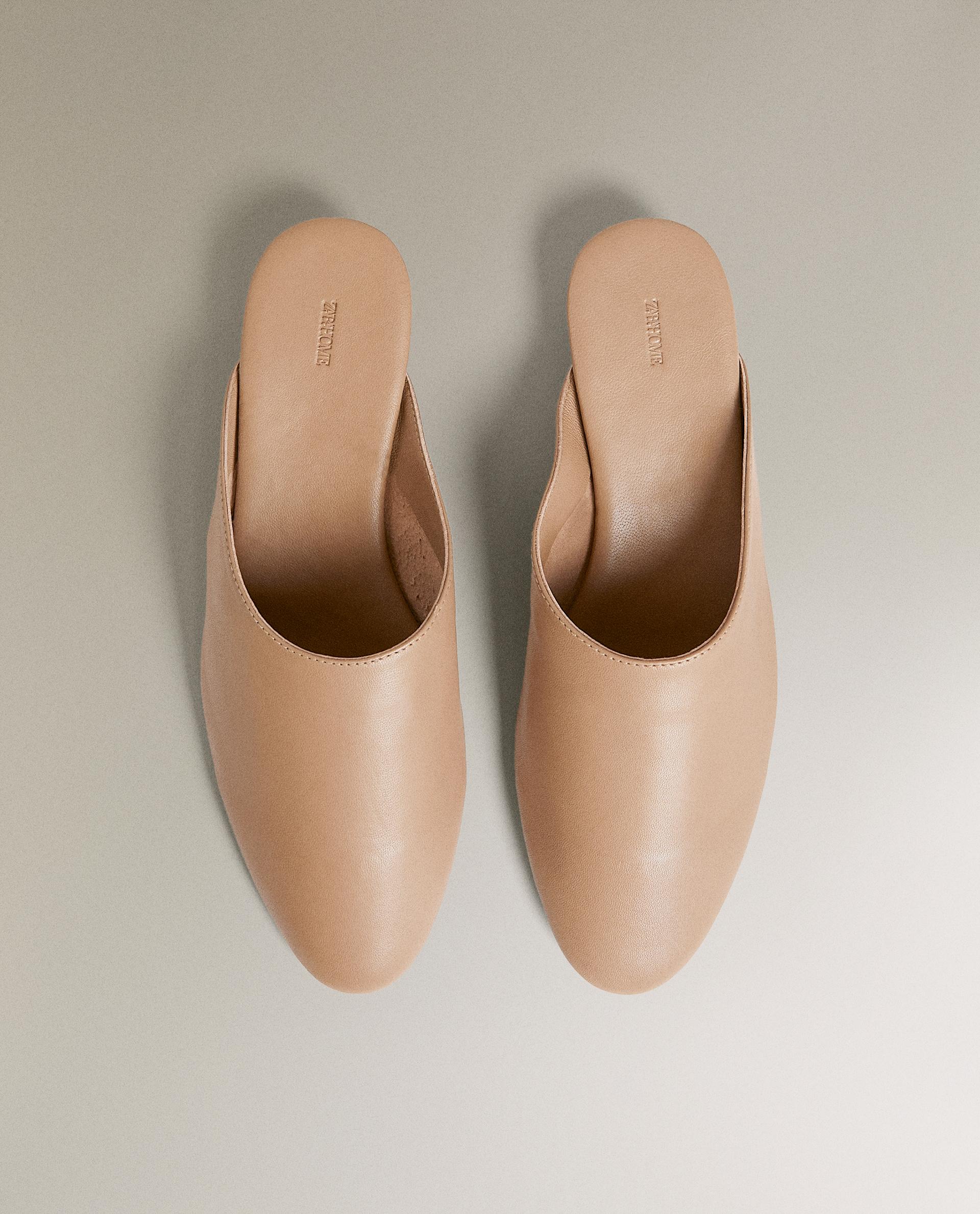 ヒールレザー ミュール | Zara Home 日本/Japan ヒールレザー ミュール | Zara Home 日本/Japan