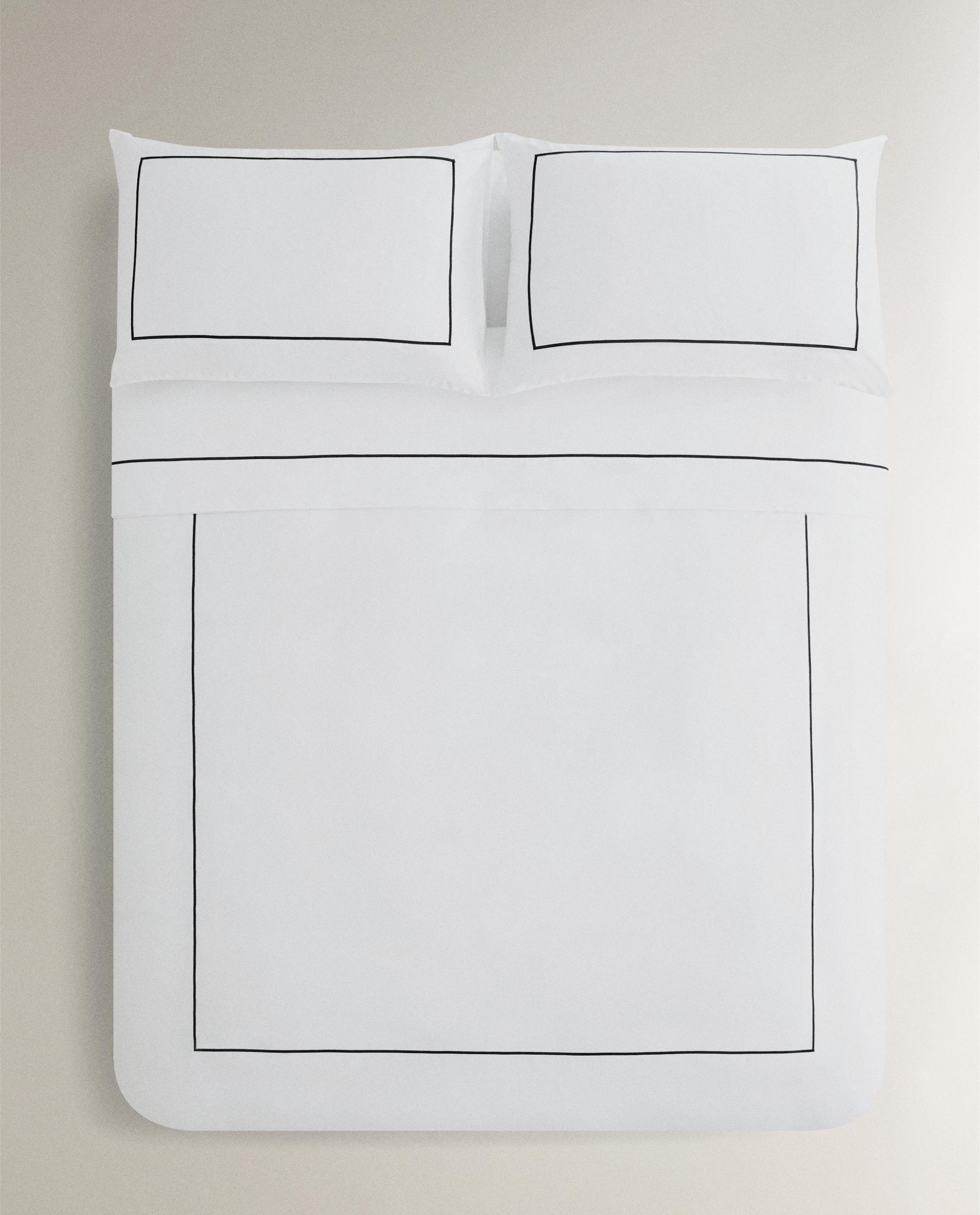 SATEEN DUVET COVER WITH TRIM product thumbnail 3