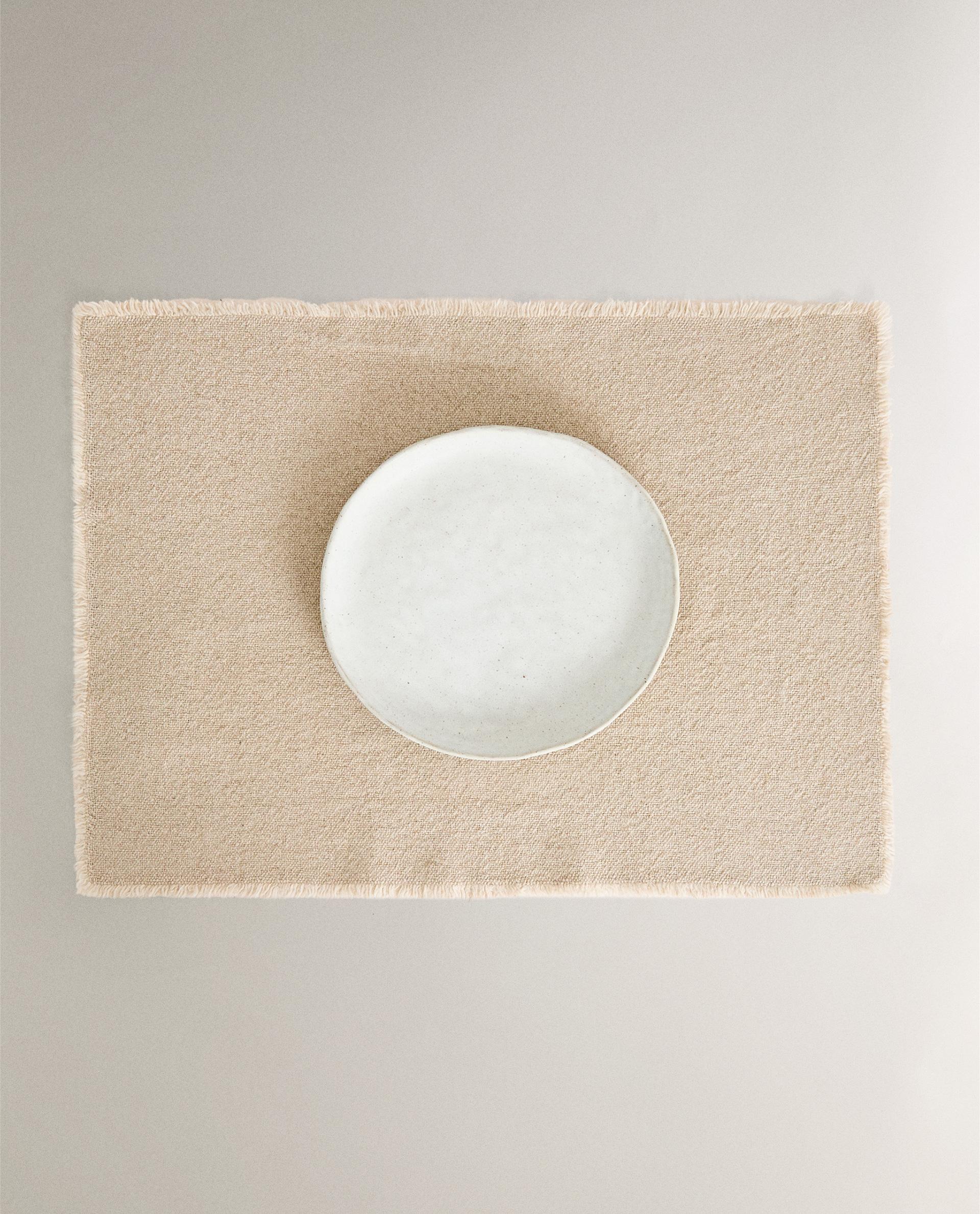 カントリーテイスト リネンランチョンマット | Zara Home 日本/Japan