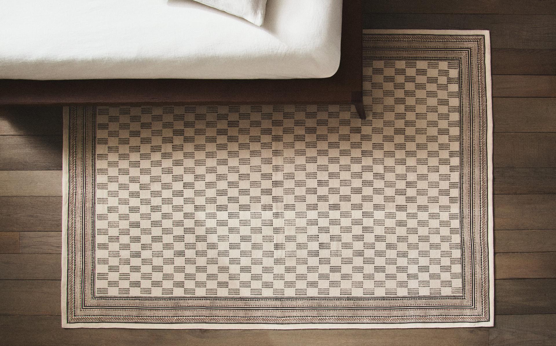 ALFOMBRA ALGODÓN BLOCK PRINT ALFOMBRA ALGODÓN BLOCK PRINT