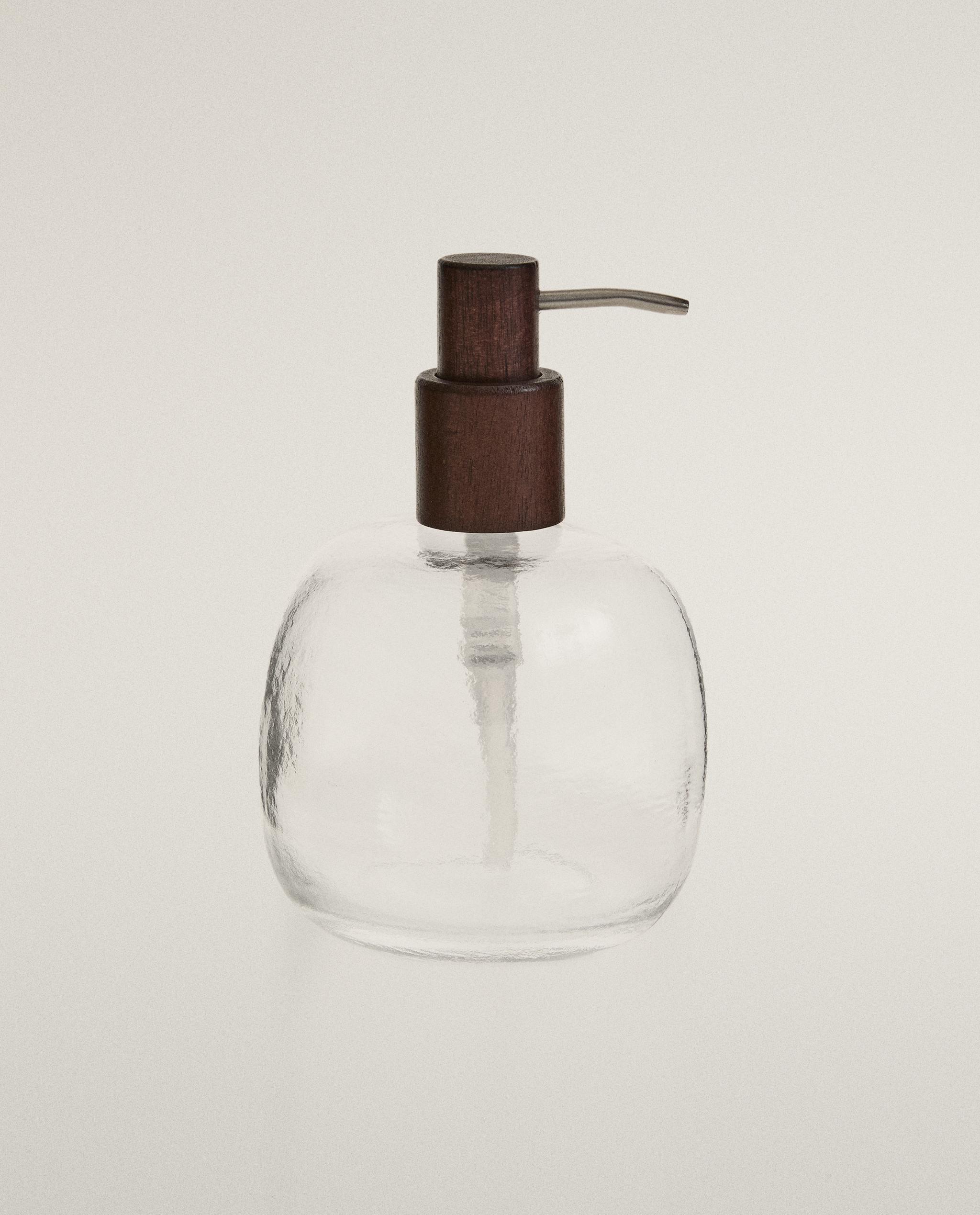 ACACIA AND CERAMIC WOOD SOAP DISPENSER product thumbnail 4