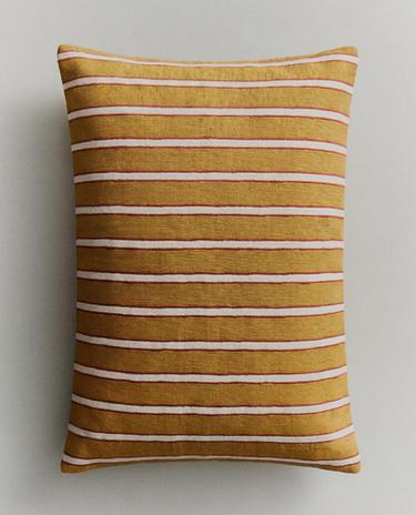 STRIPED CUSHION COVER