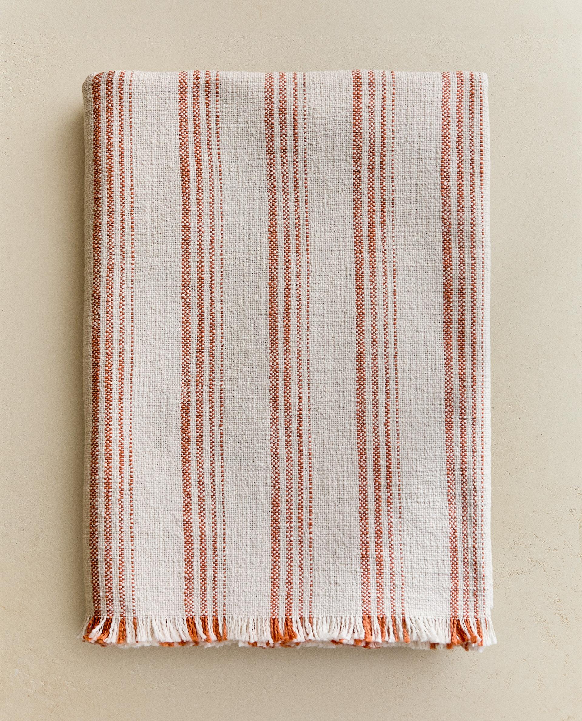 ZARAHOME ブランケット ツーカラー コントラスト シェニール ブランケット | Zara Home