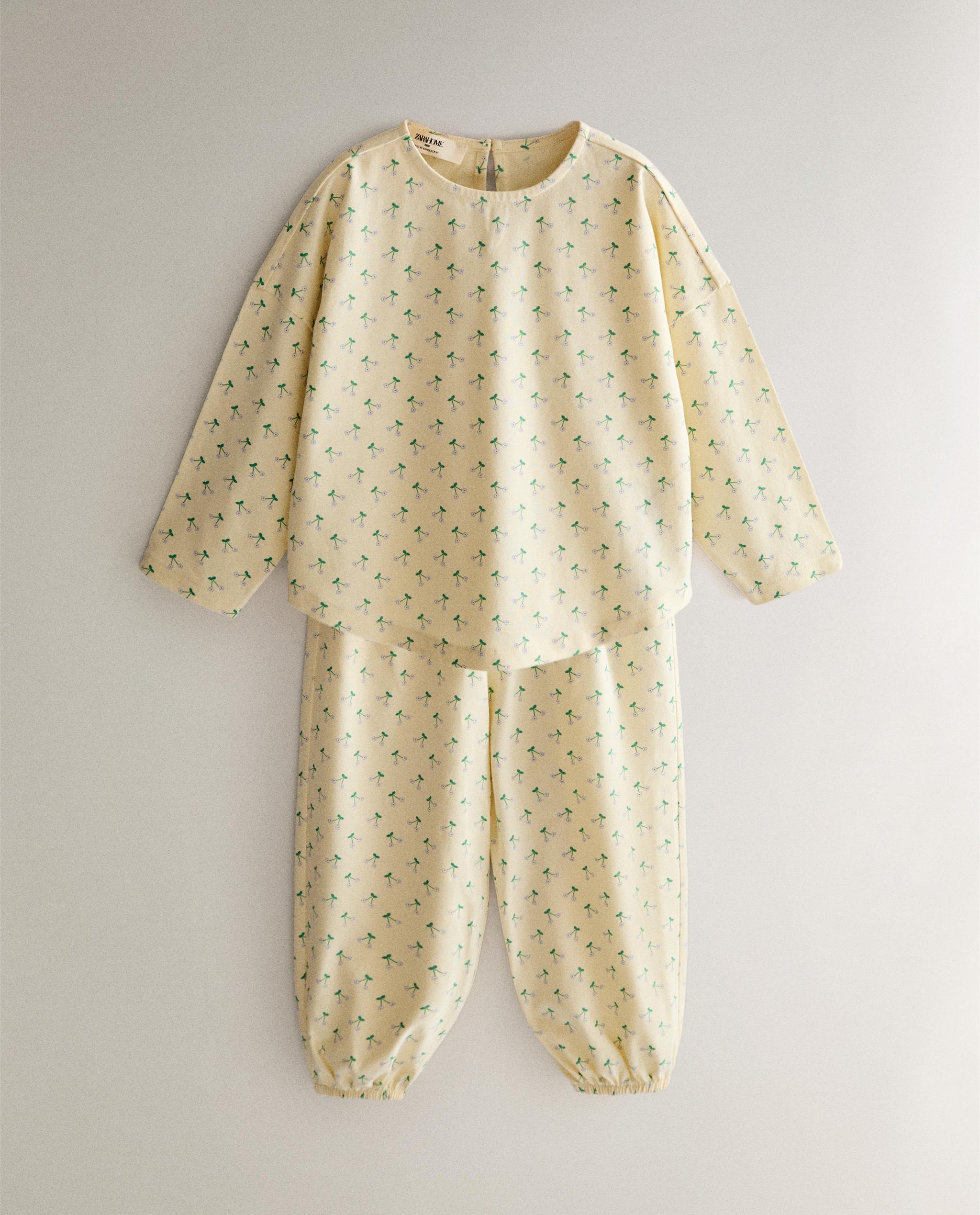 KIDS' FLORAL PYJAMAS product thumbnail 3