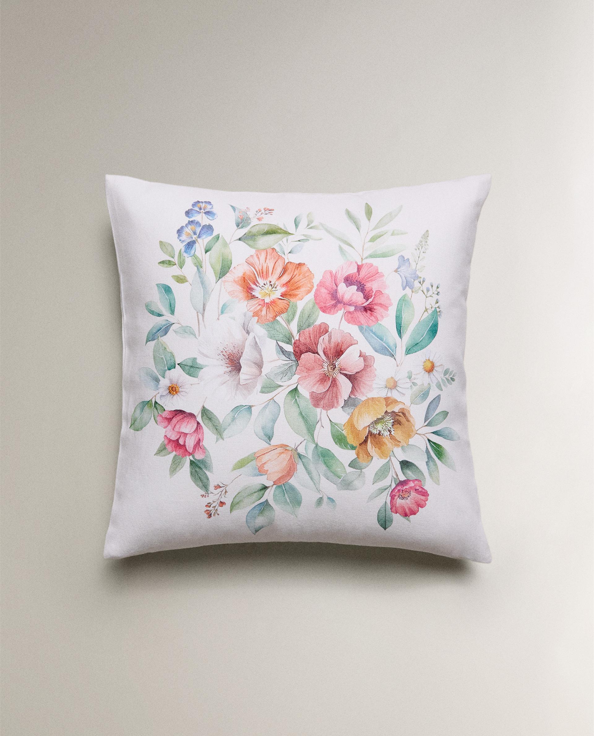 花 クッションカバー | Zara Home 日本/Japan
