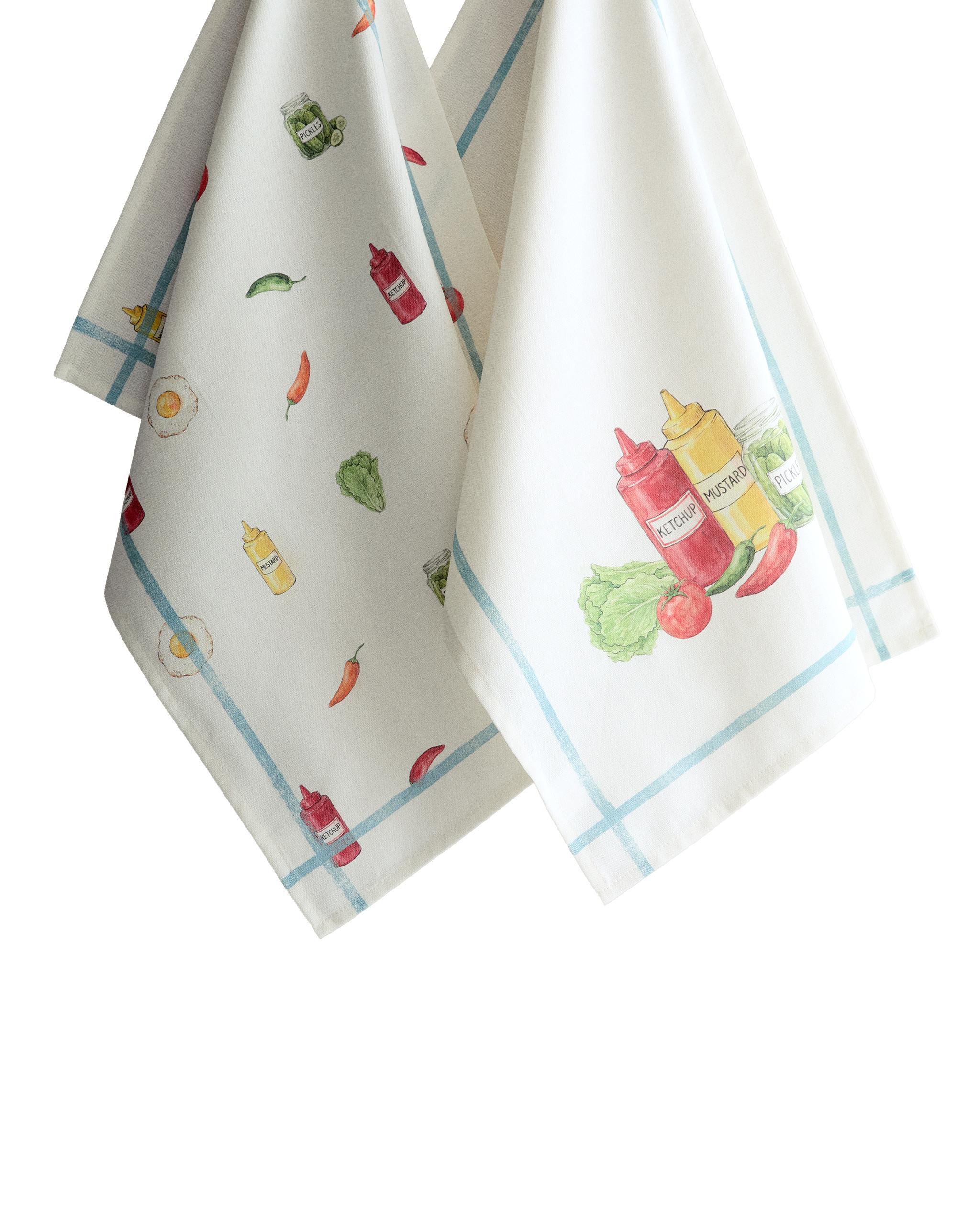 PACK OF BARBECUE TEA TOWELS (PACK OF 2) product thumbnail 5