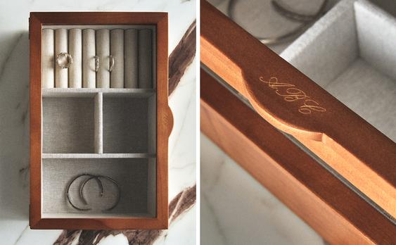 BOÎTE À BIJOUX EN BOIS