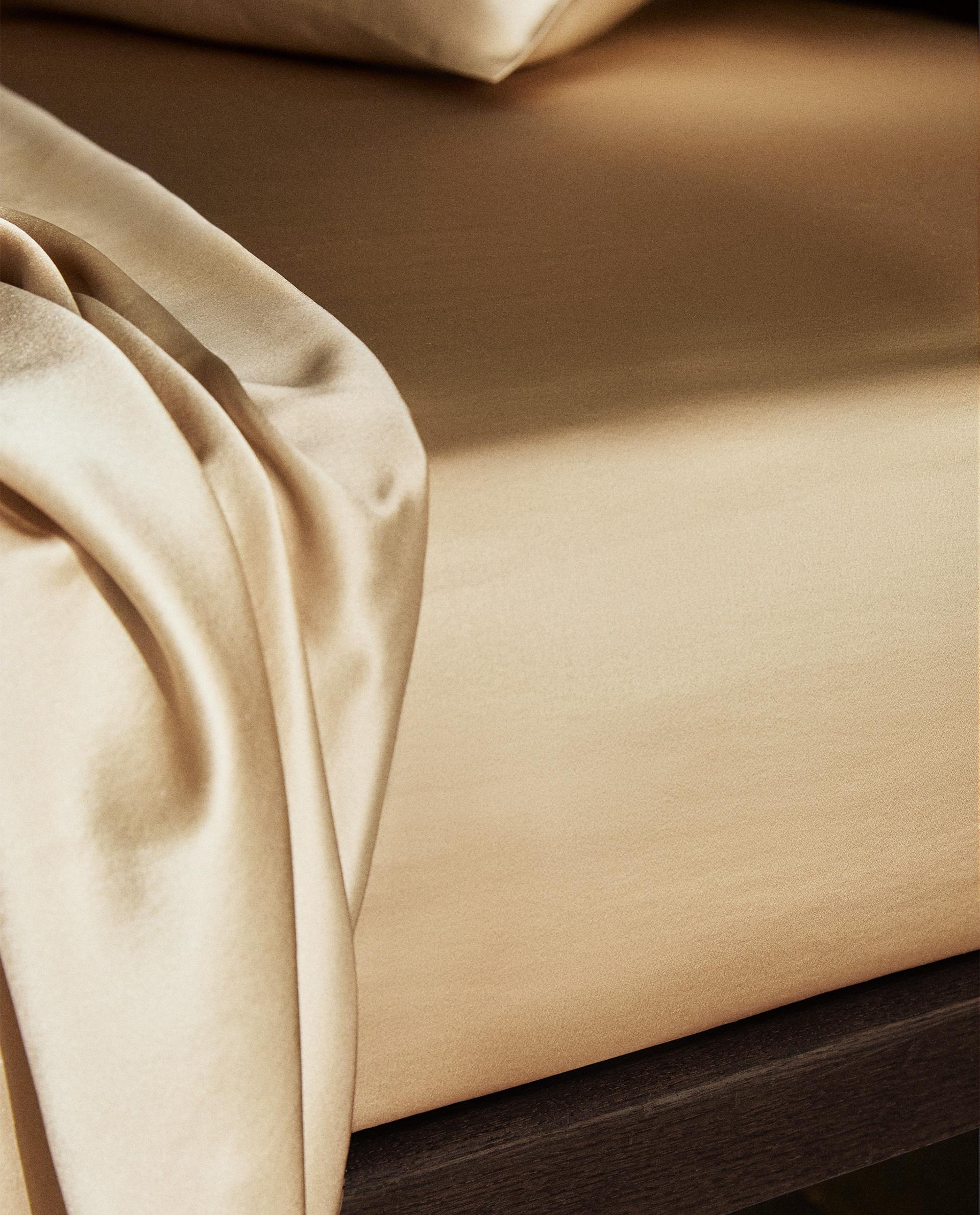 MULBERRY SILK FITTED SHEET | 30 CM HIGH product thumbnail 3