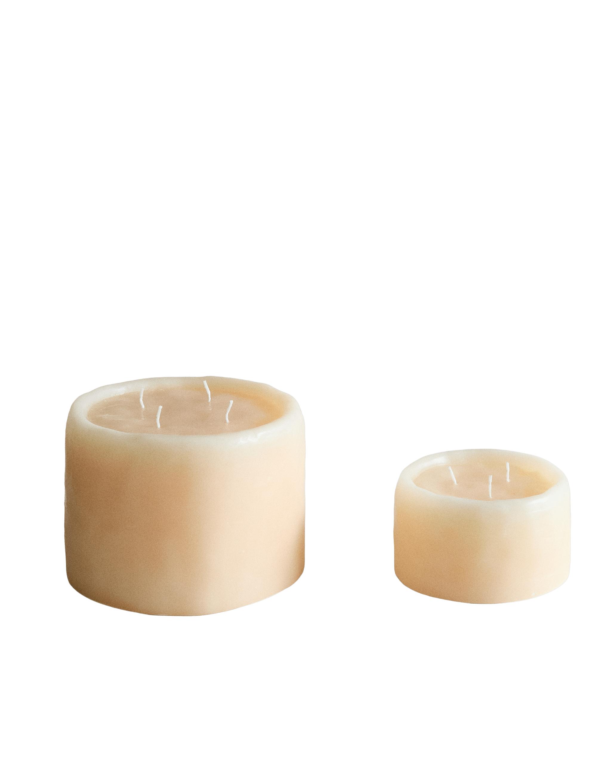 DECORATIVE BEIGE CANDLE product thumbnail 5