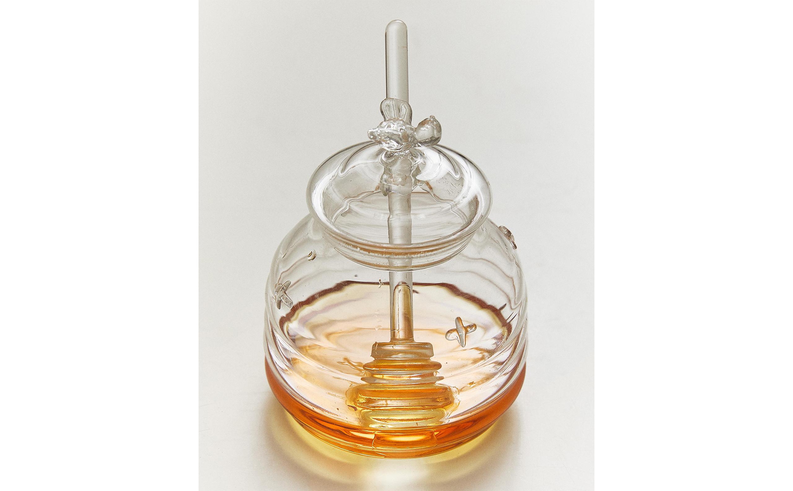 BUMBLEBEE BOROSILICATE GLASS HONEY JAR product thumbnail 9