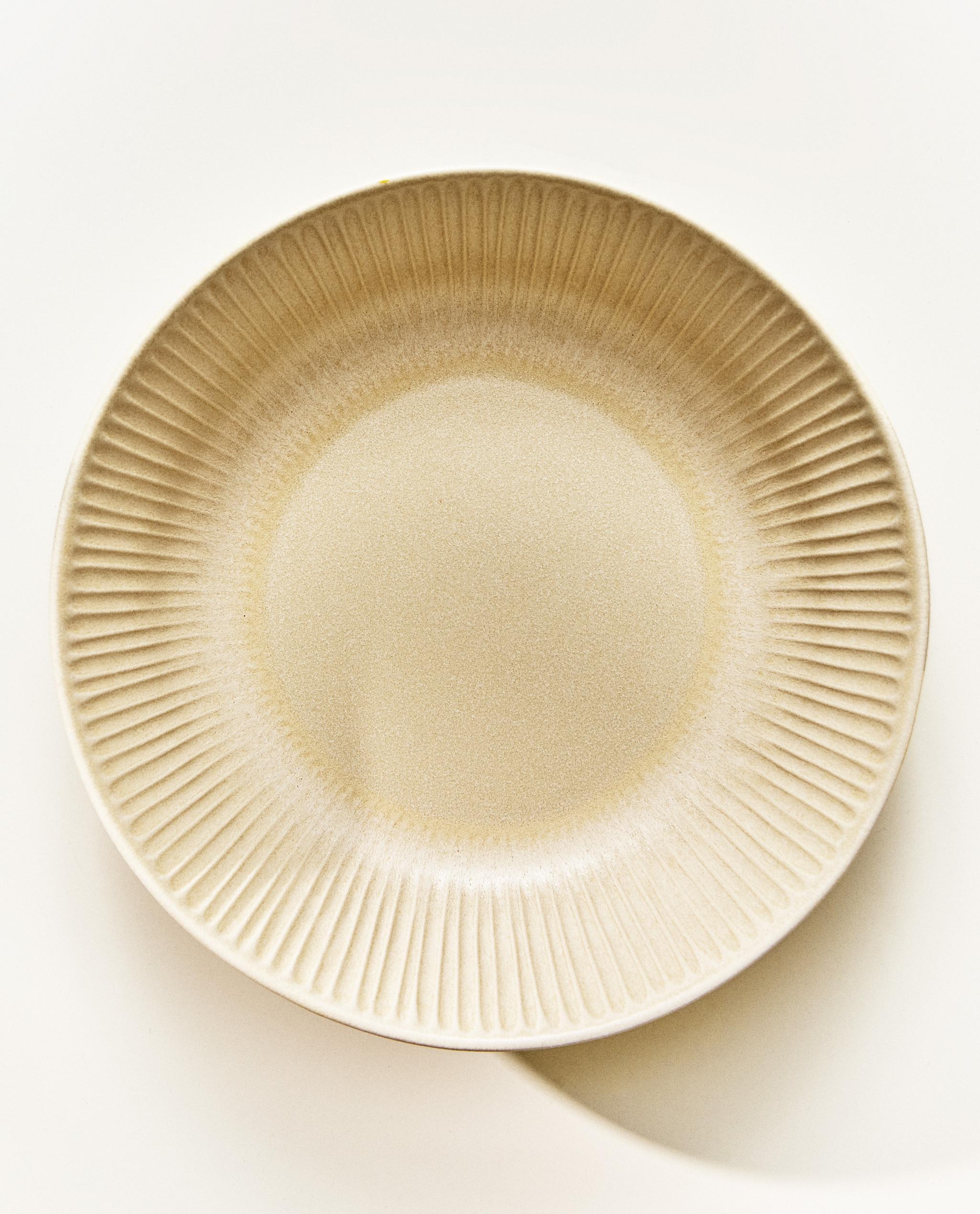 SCORED STONEWARE SOUP PLATE product thumbnail 7