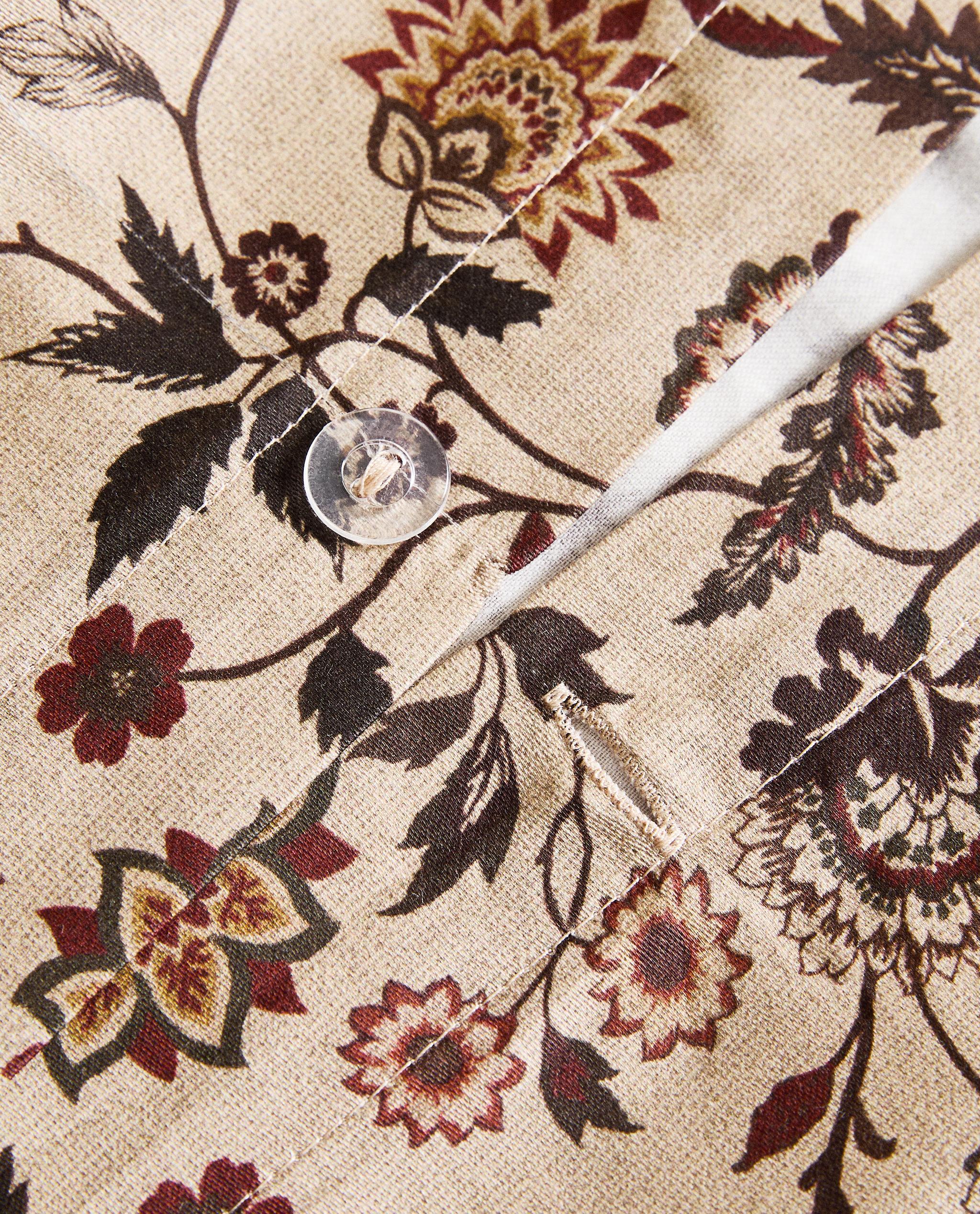 【16日まで限定価格】ZARA  花柄デュベカバーセット フラワープリント サテンデュべカバー | Zara Home 日本/Japan