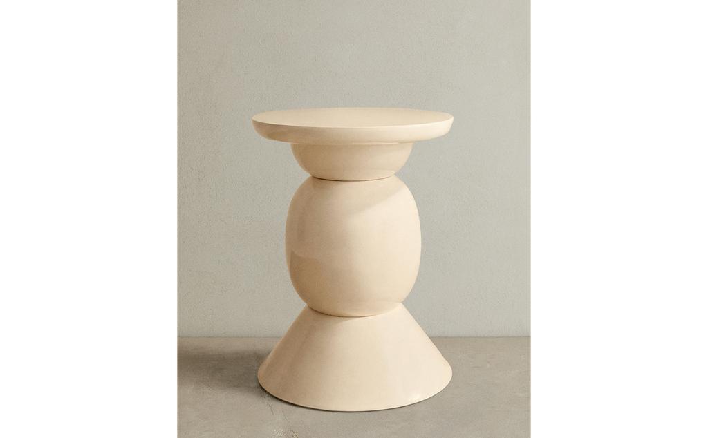 METAL SIDE TABLE