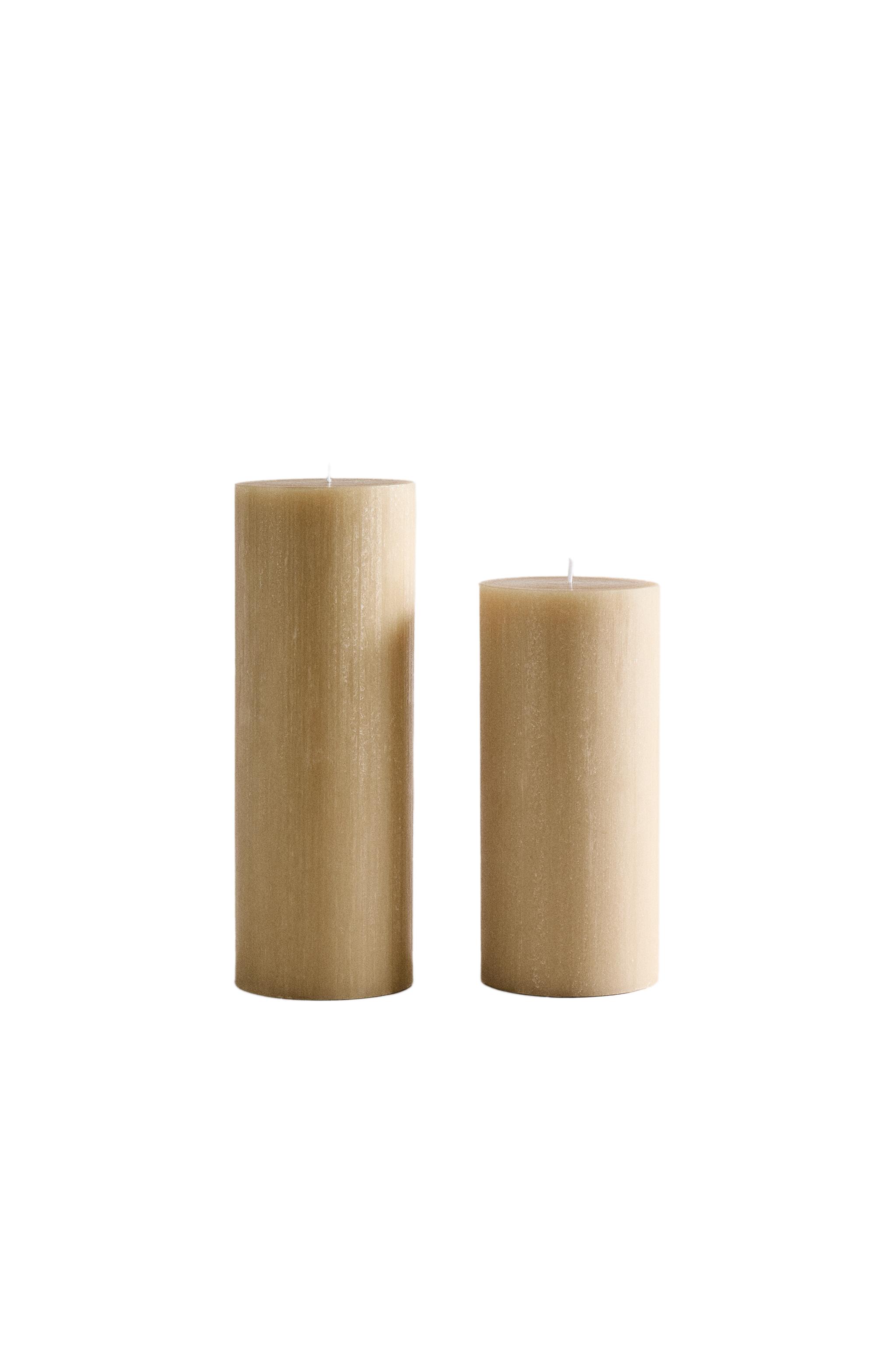 LONG DECORATIVE CYLINDRICAL CANDLE product thumbnail 5