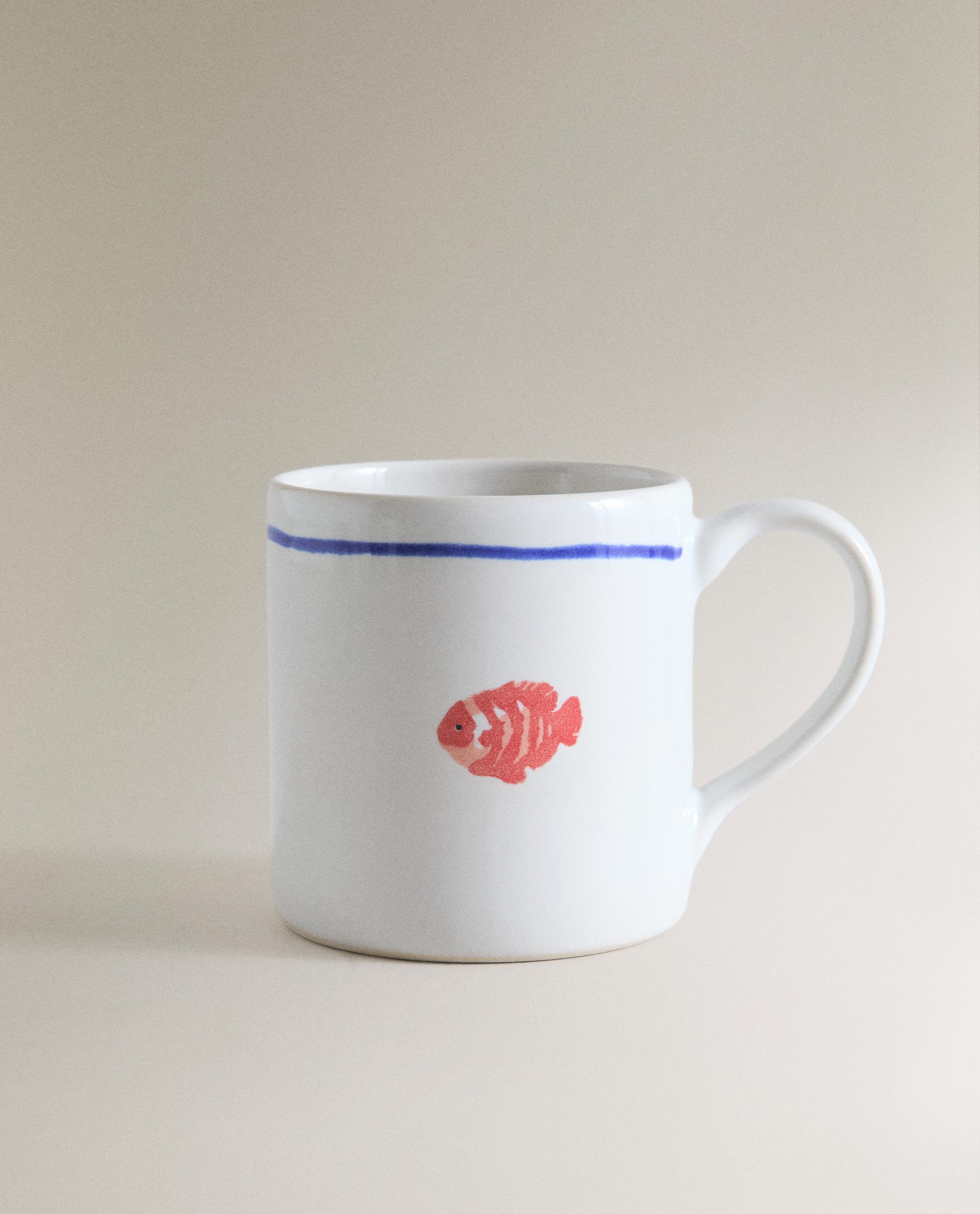 SEA CREATURE STONEWARE MUG product thumbnail 13
