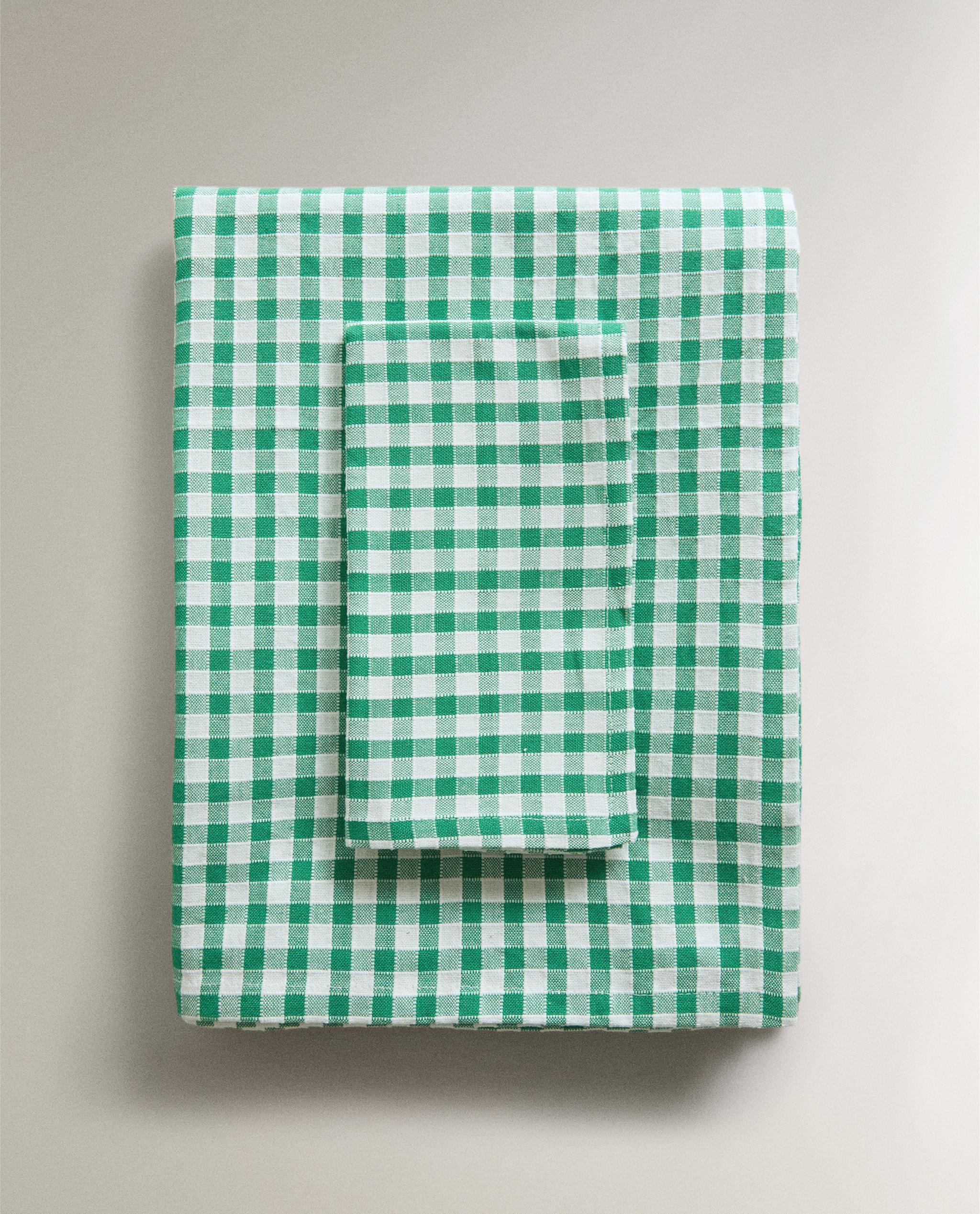 GINGHAM CHECK TABLECLOTH product thumbnail 2