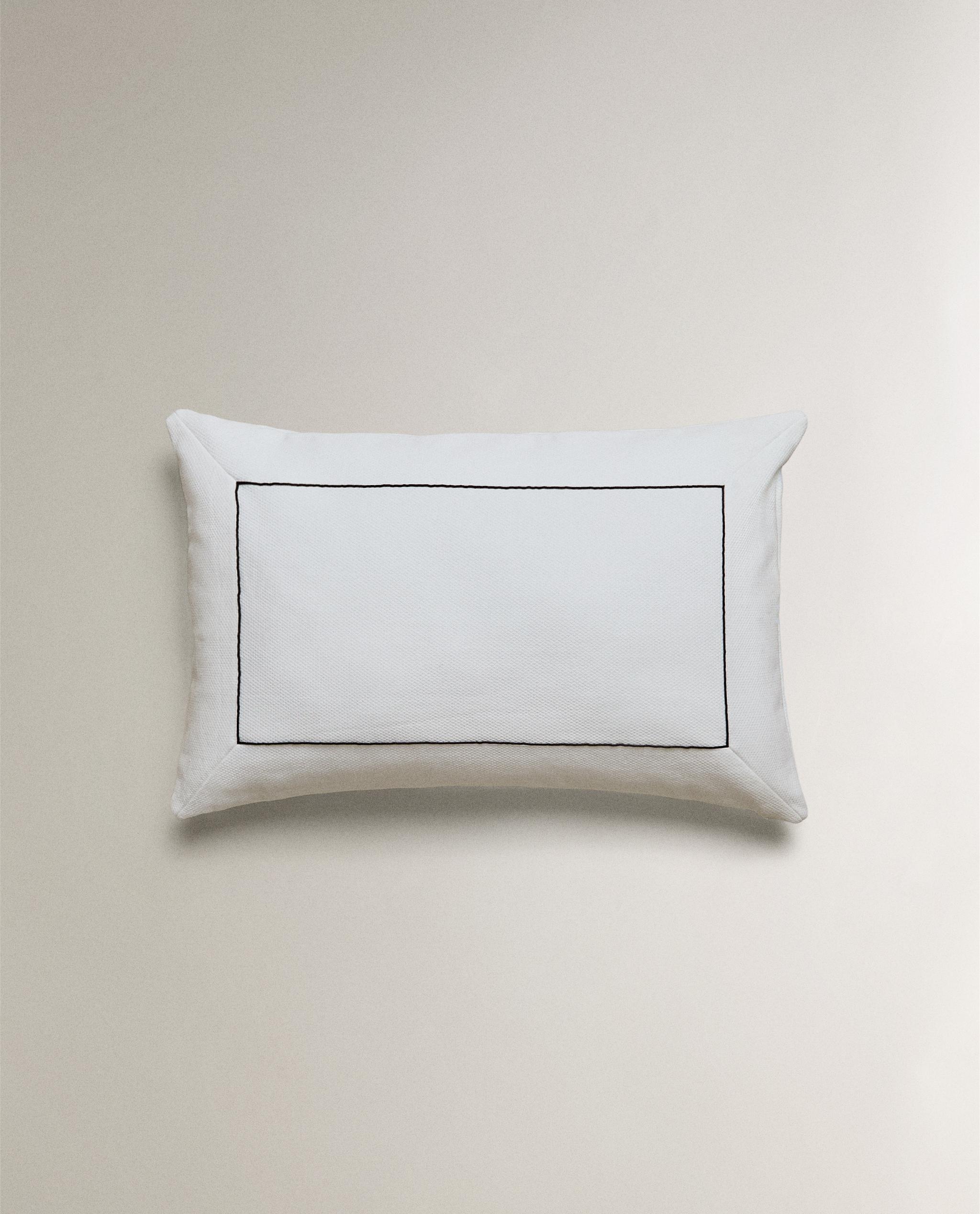 ❤パイピングクッションカバー❤サラブレッド＆コットンリネン♪ パイピング クッションカバー | Zara Home 日本/Japan