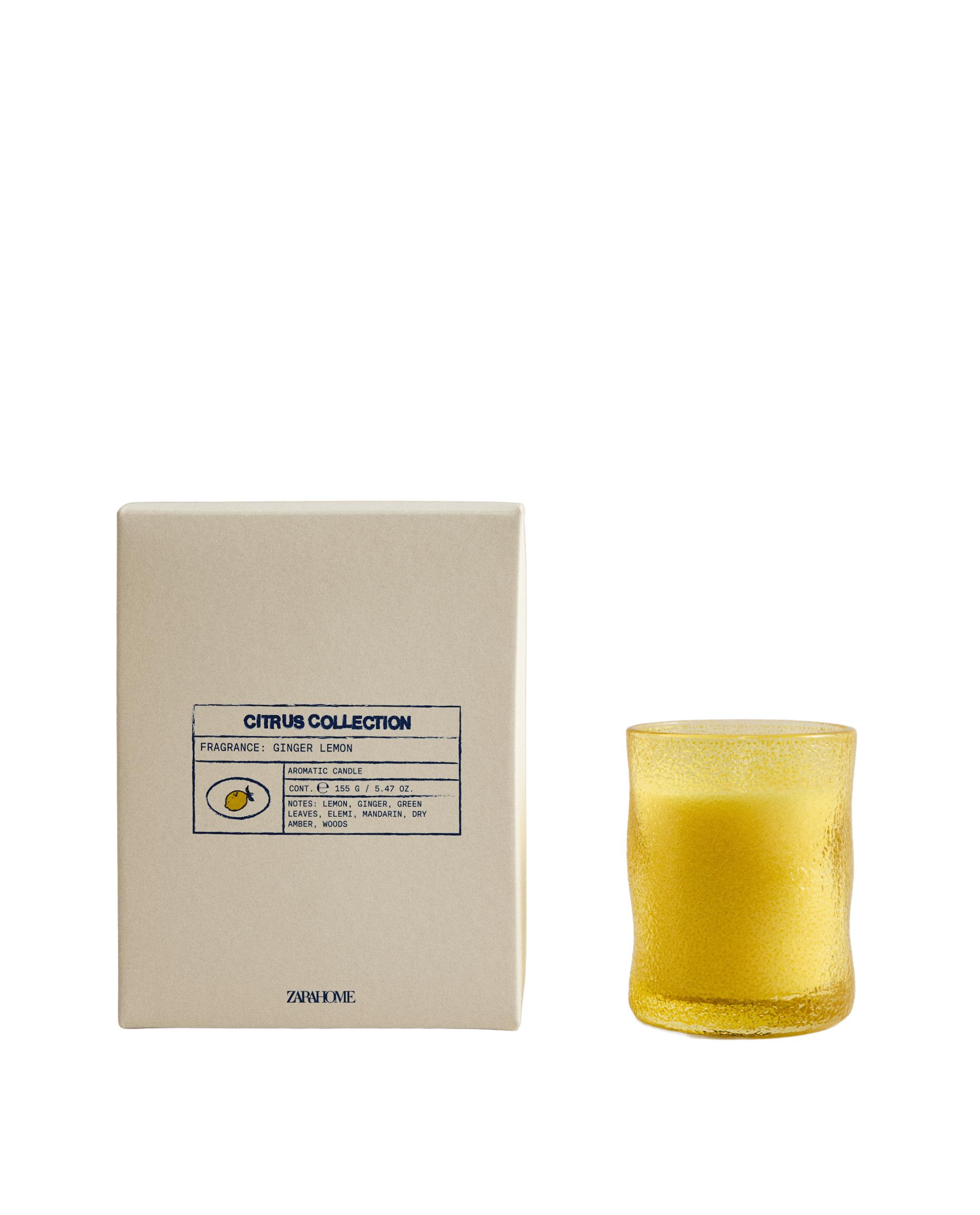 GINGER LEMON SCENTED CANDLES product thumbnail 8