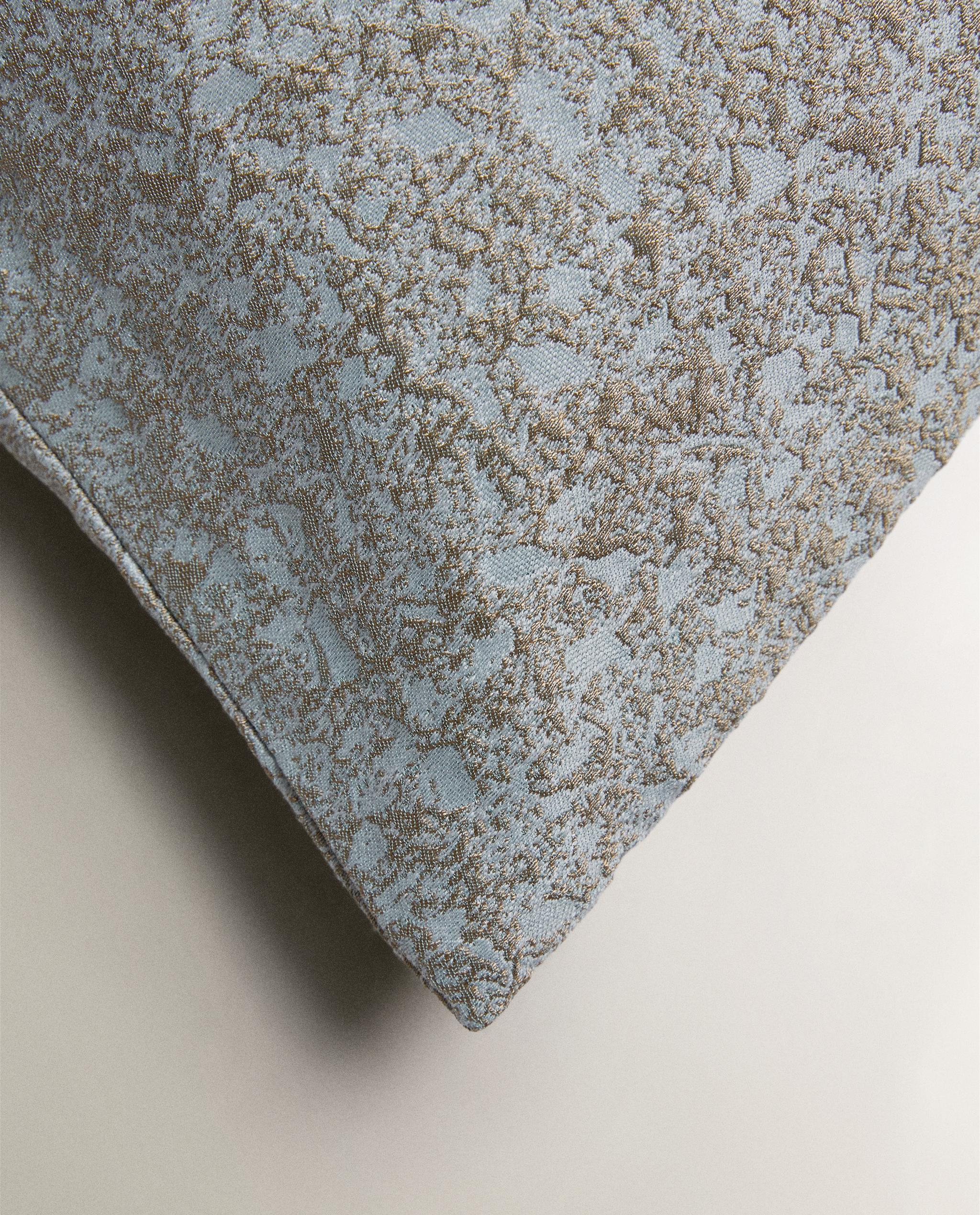 FLORAL JACQUARD CUSHION COVER product thumbnail 8