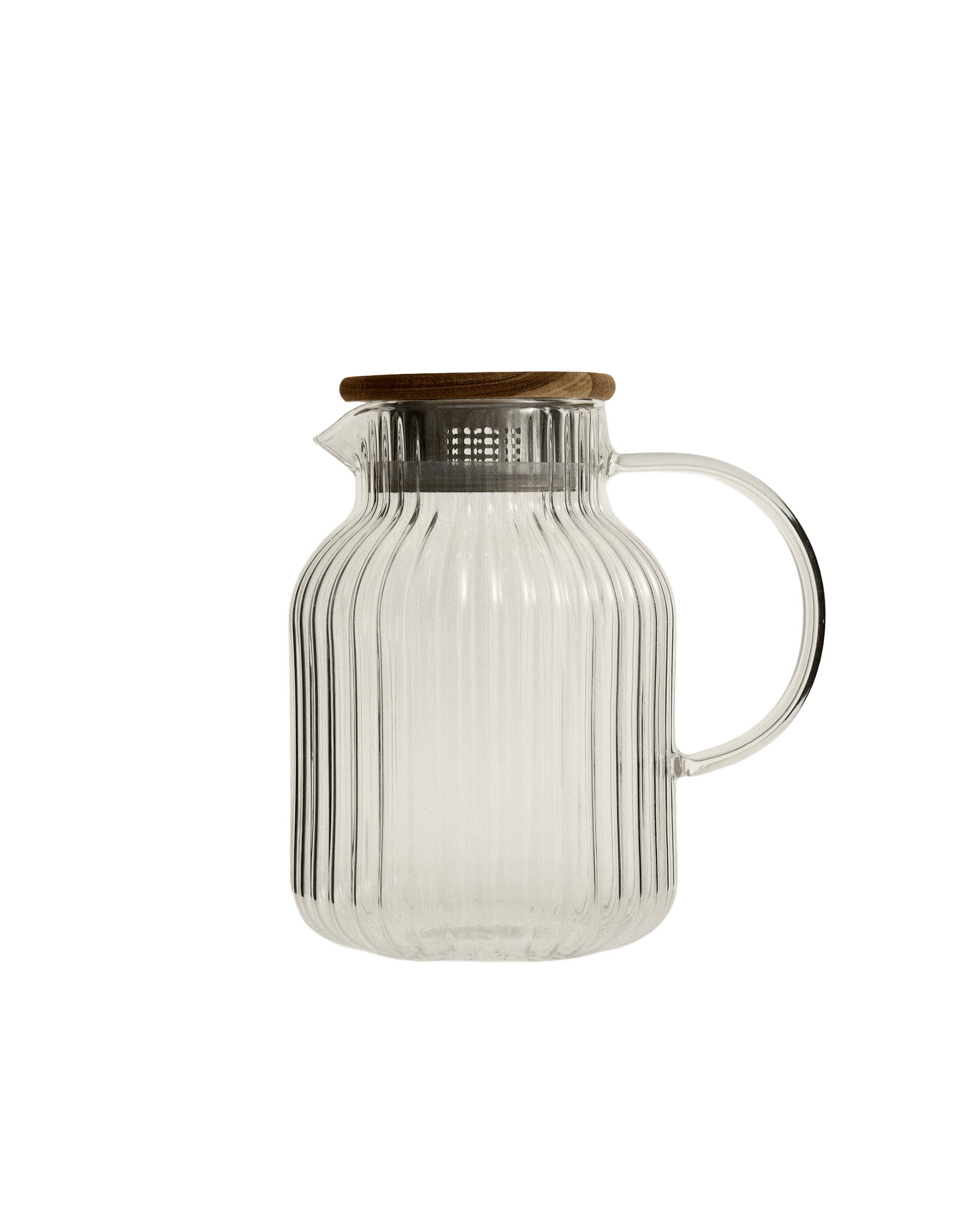 BOROSILICATE GLASS JUG WITH FILTER product thumbnail 2