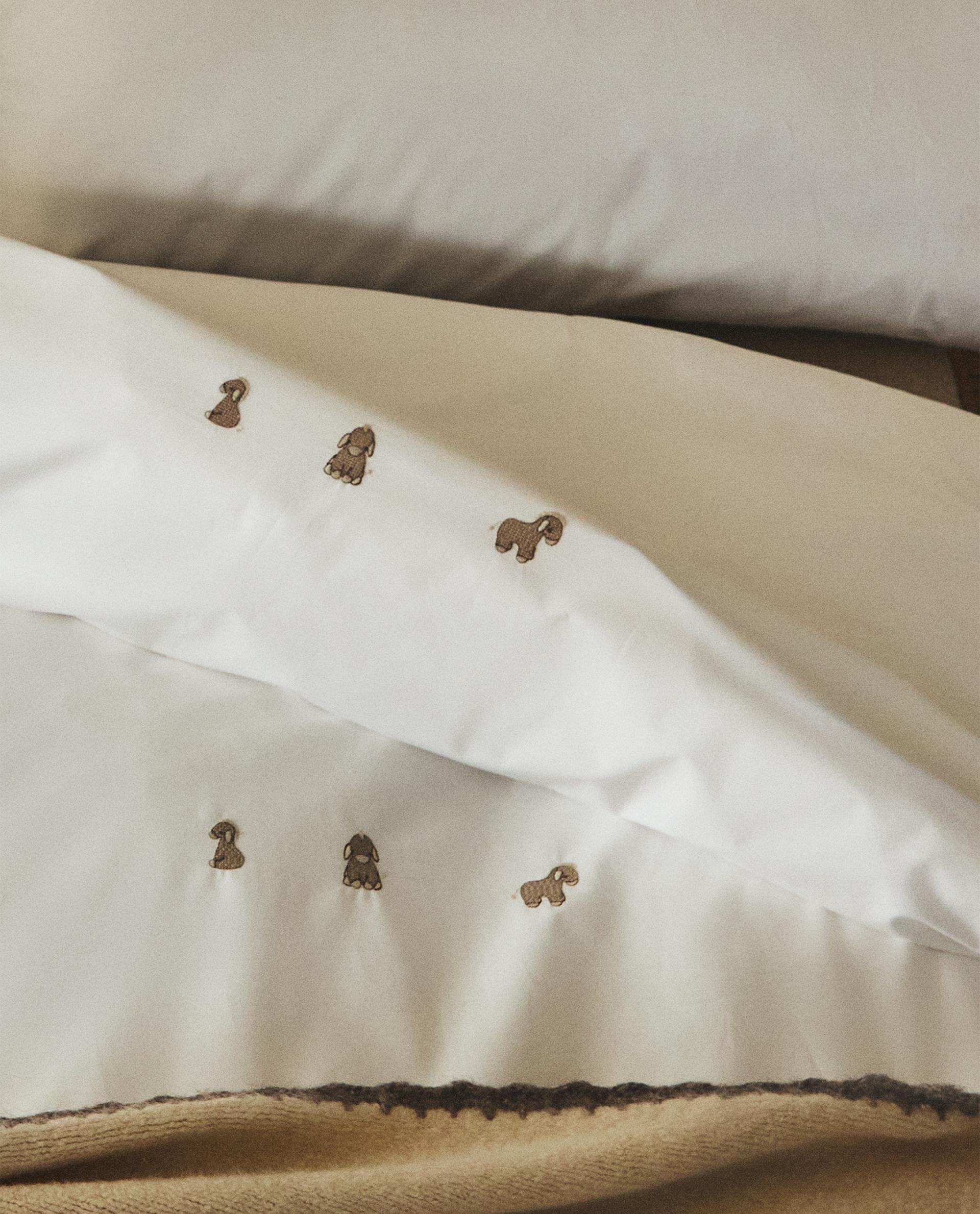キッズ 掛け布団カバー アニマル刺しゅう | Zara Home 日本/Japan