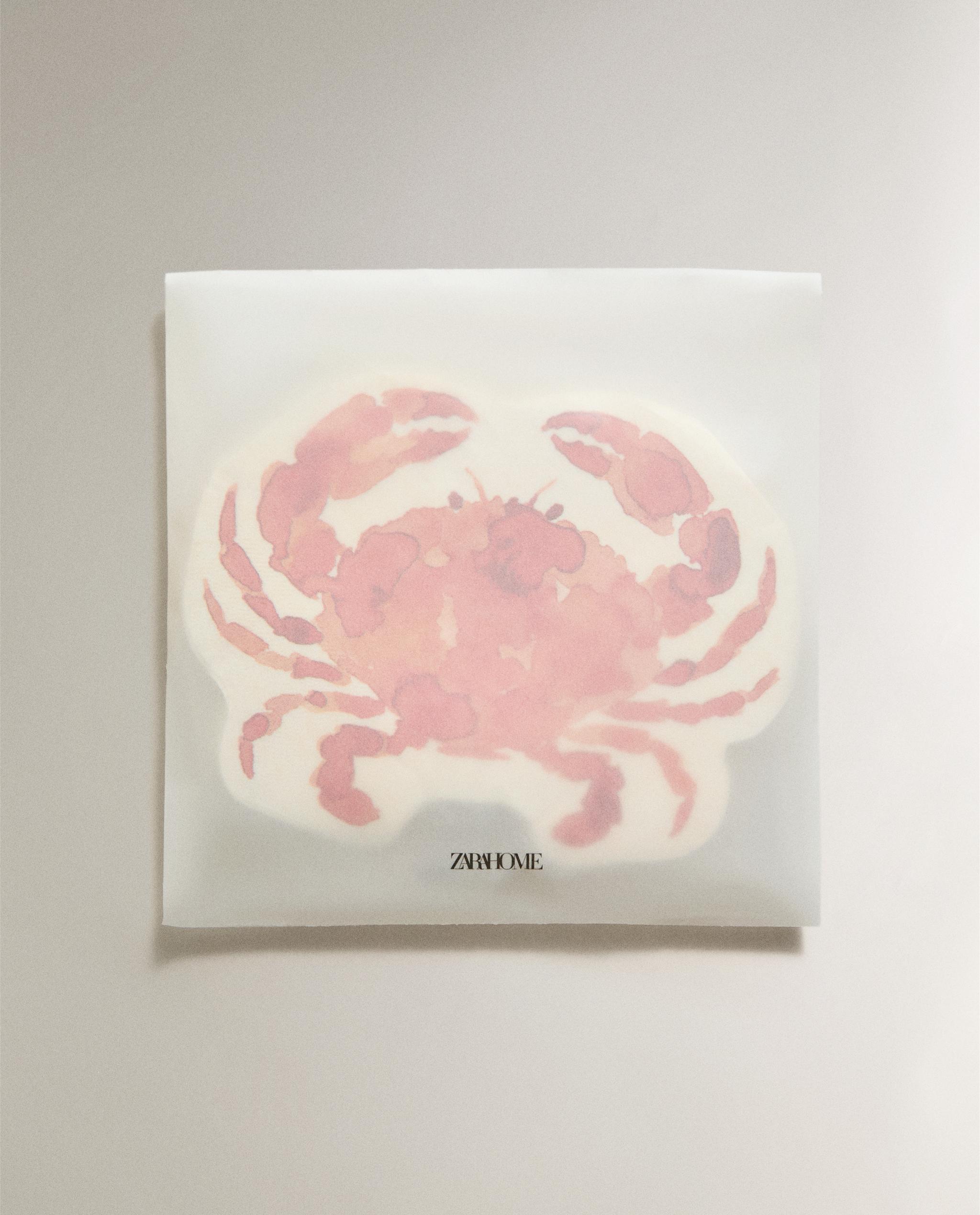 PACK OF CRAB PAPER NAPKINS (PACK OF 20) product thumbnail 2