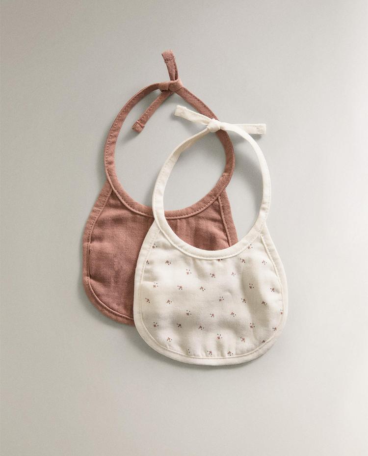 BABERO BEBÉ FLOR (PACK DE 2)