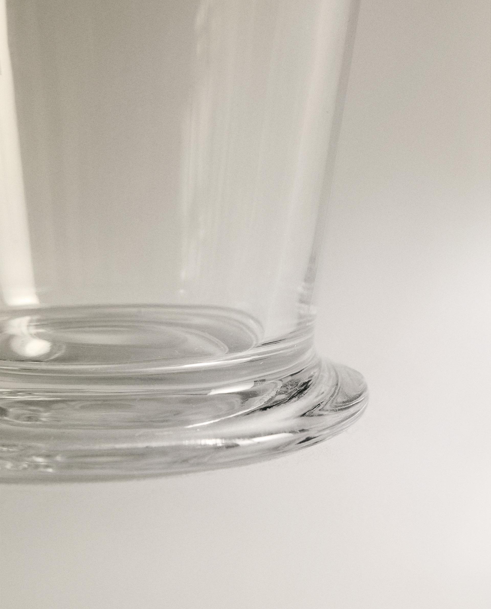 TRANSPARENT GLASS CAPPUCCINO CUP product thumbnail 3