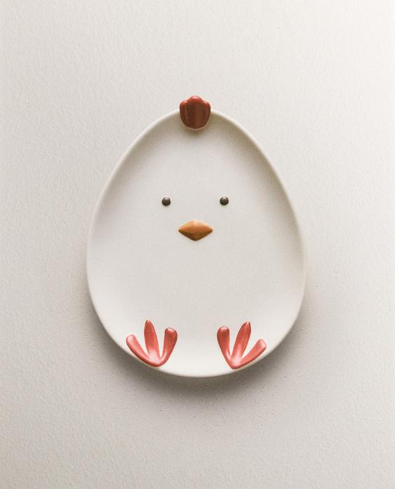 KIDS’ HEN PORCELAIN PLATE KIDS’ HEN PORCELAIN PLATE