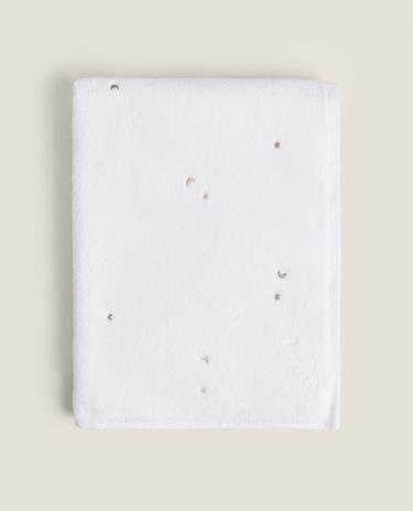 ムーン＆スター キッズバスタオル