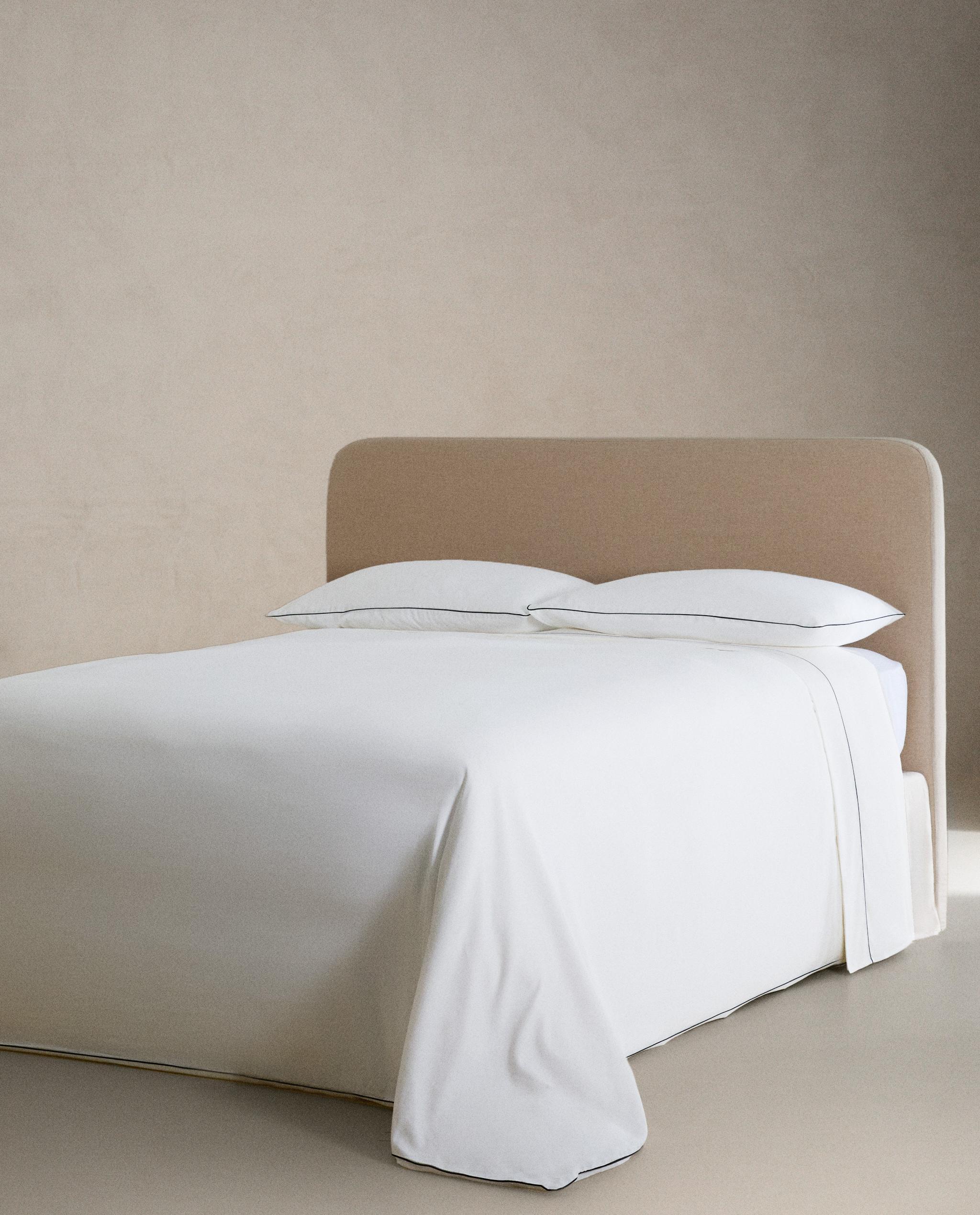 サテンパイピング デュベカバー | Zara Home 日本/Japan