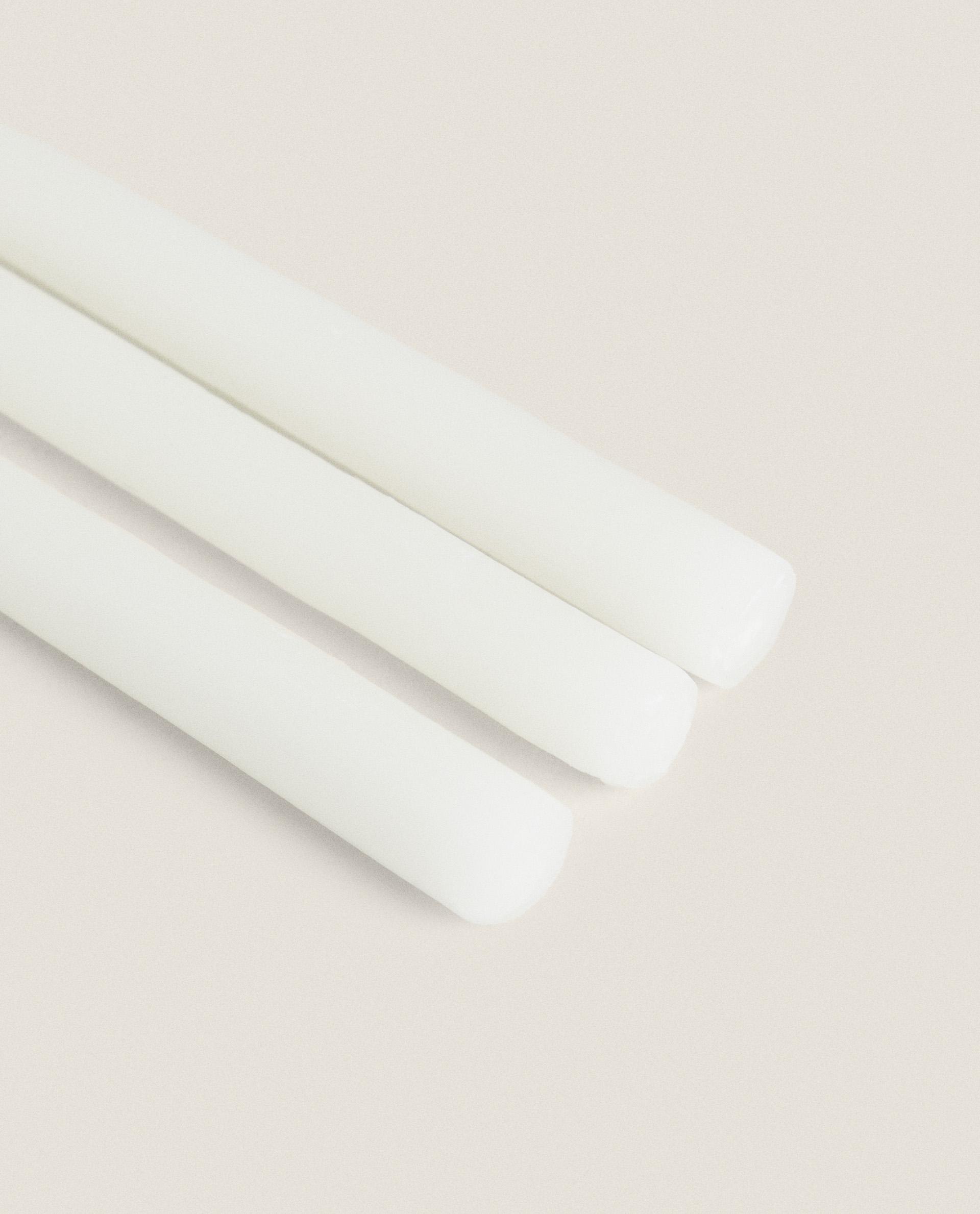 PACK OF LONG DECORATIVE CYLINDRICAL CANDLES (PACK OF 6) product thumbnail 7